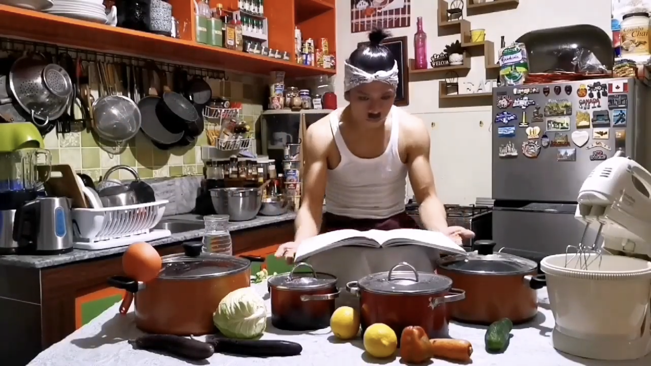 Quarantine creativity: A merry mix of movement, cooking and comedy from Geri Francisco