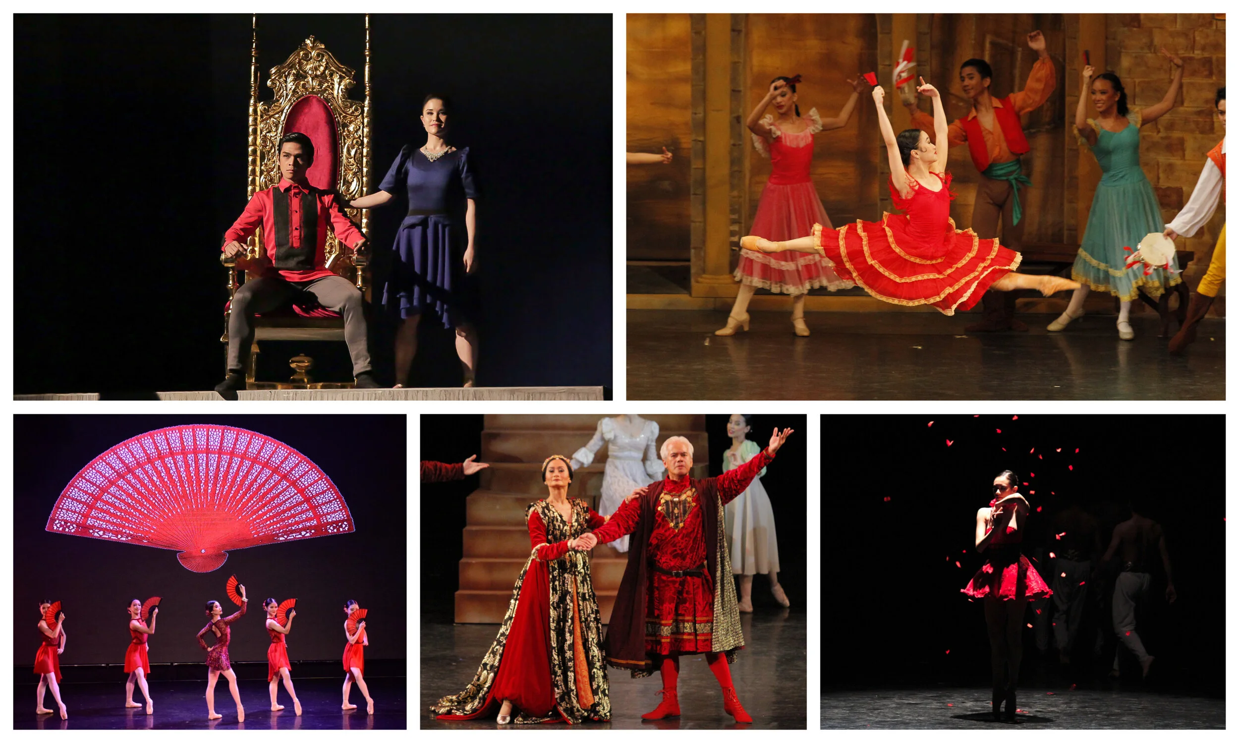 Ballet Manila in full color: Simply red