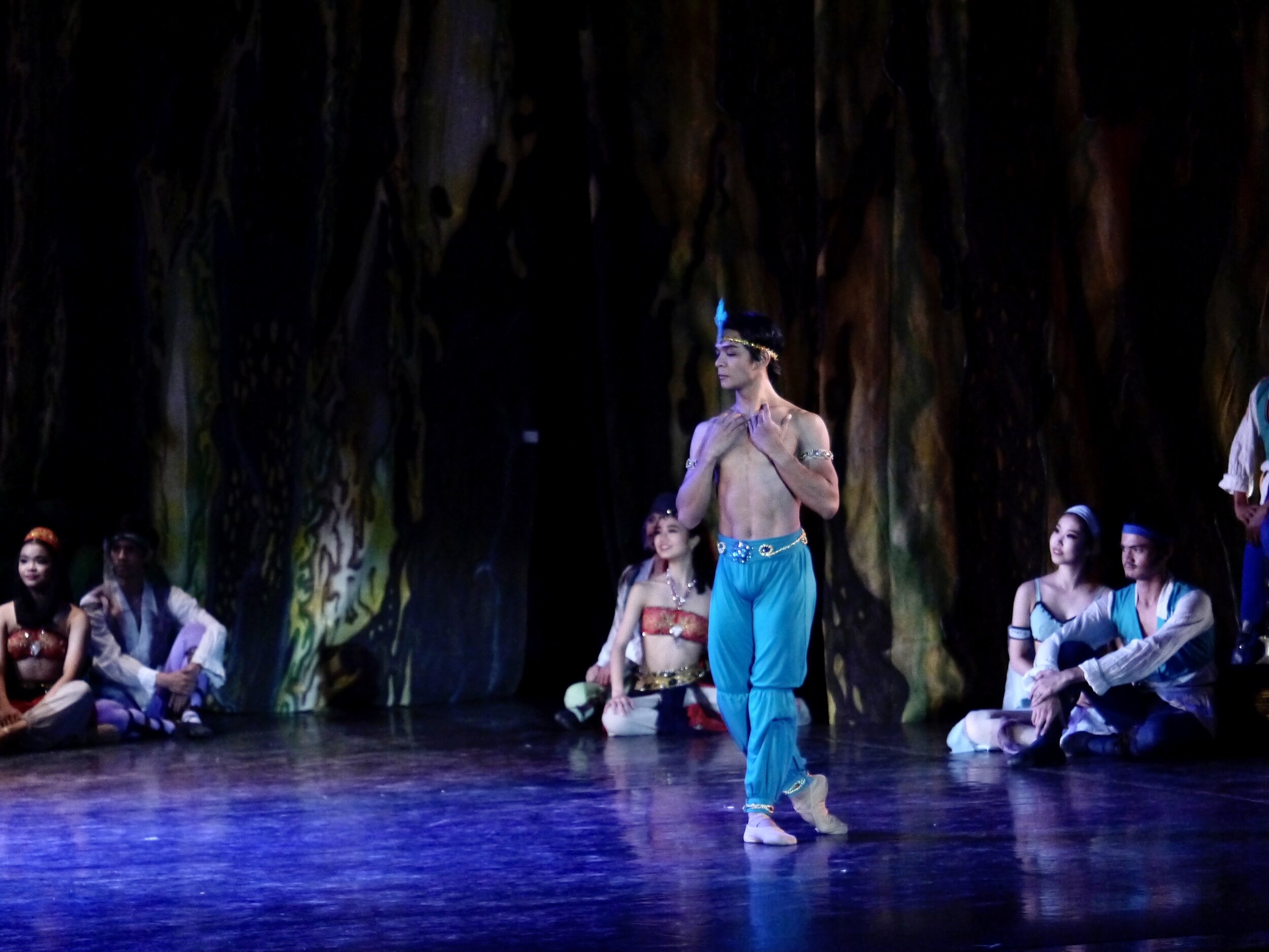    Ali (Gerardo Francisco) is the faithful servant to the pirate Conrad in  Le Corsaire , 2015. The Ali Variation is among the most well-known in classical ballet, often chosen as a competition piece, with the character clad in his trademark teal blu