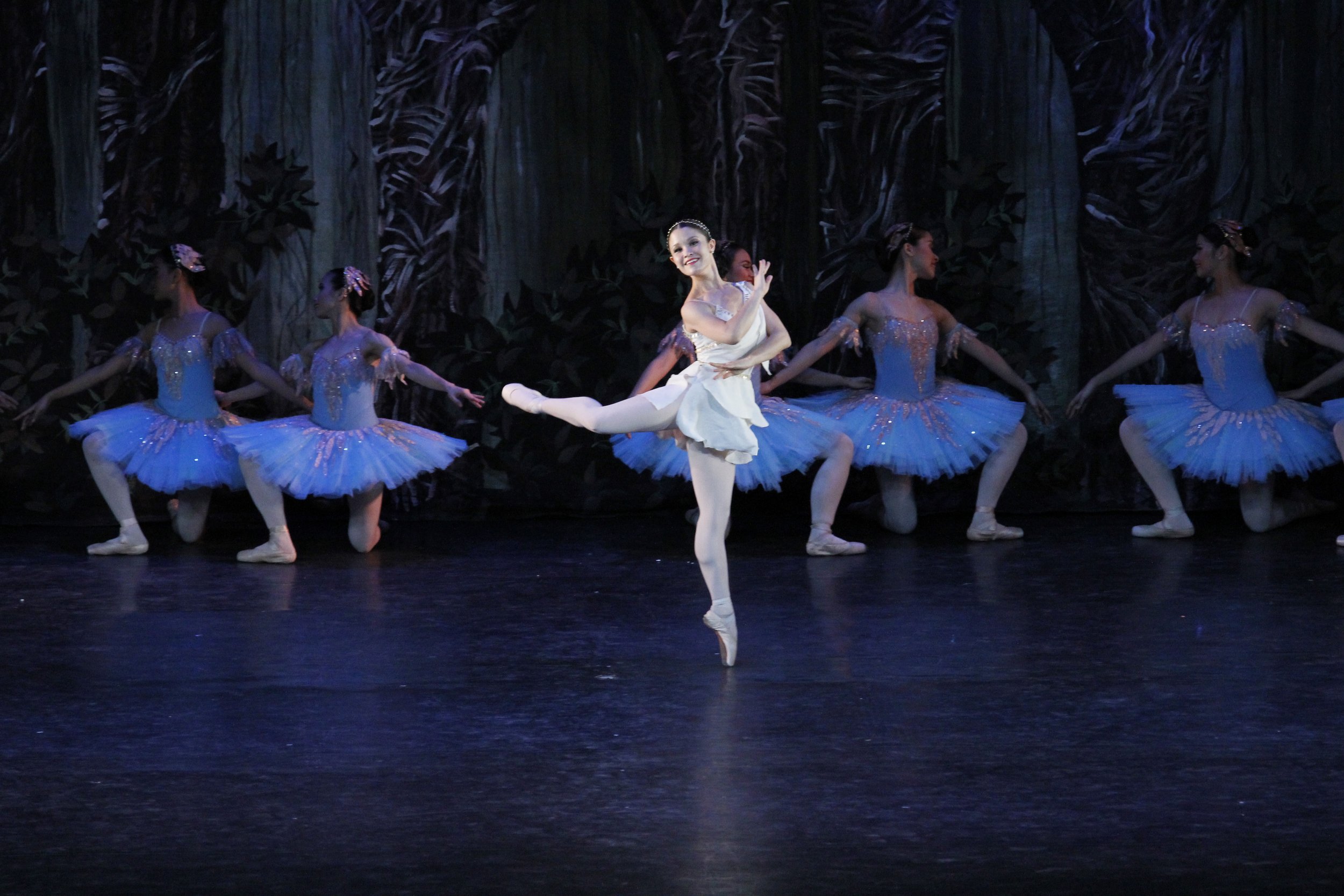    Petite and pixie-like Tiffany Chiang-Janolo is the personification of love as Amour in  Don Quixote  (2012). It was a particularly memorable role for the Australian as it was the first one given to her right after she signed a contract with Ballet