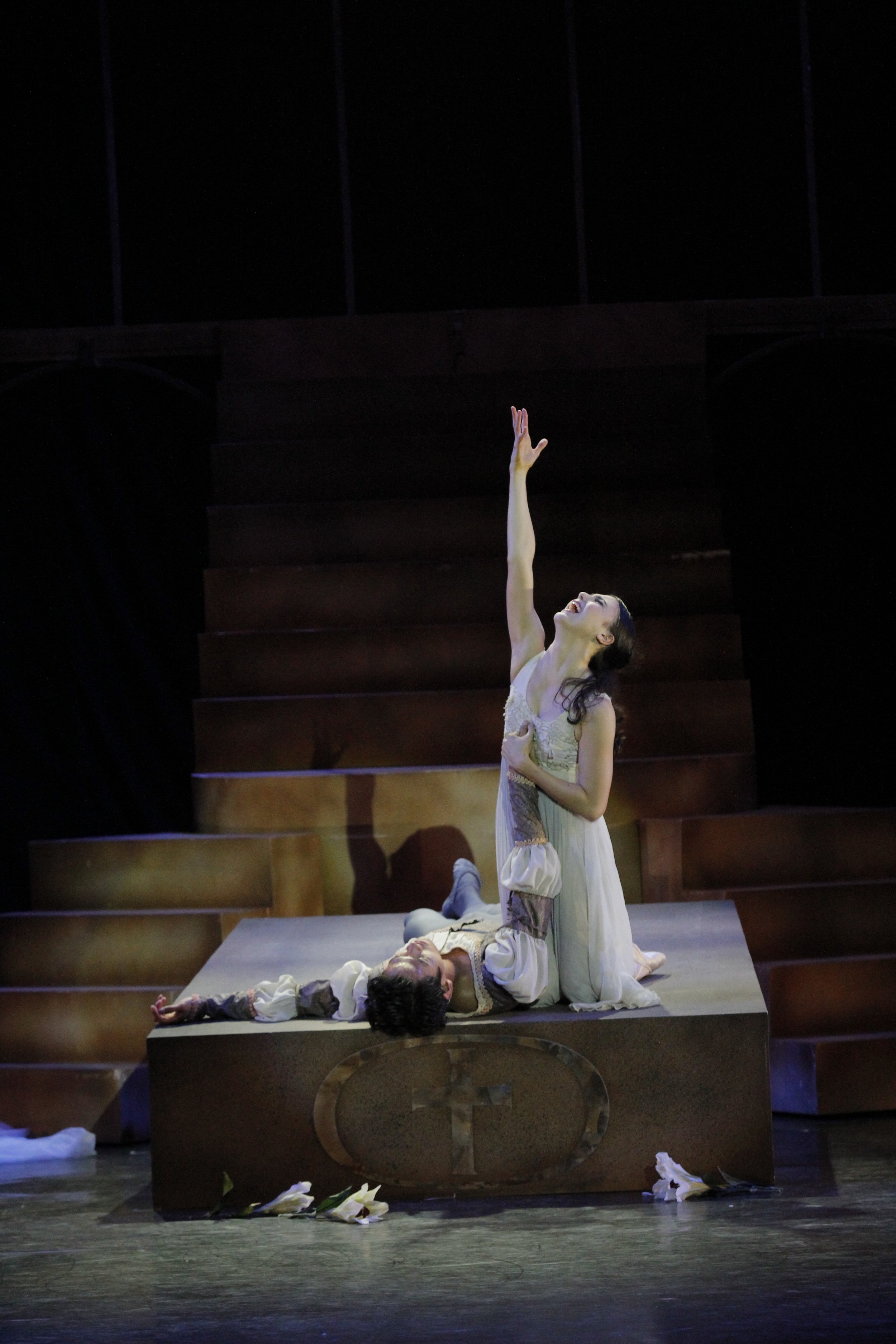    The Shakesperean romantic tragedy that is  Romeo and Juliet  finds an emotion-fraught ballet interpretation by Paul Vasterling in 2015. Planning to evade their warring clans by escaping with Romeo, Juliet (Katherine Barkman) agrees to drink a slee
