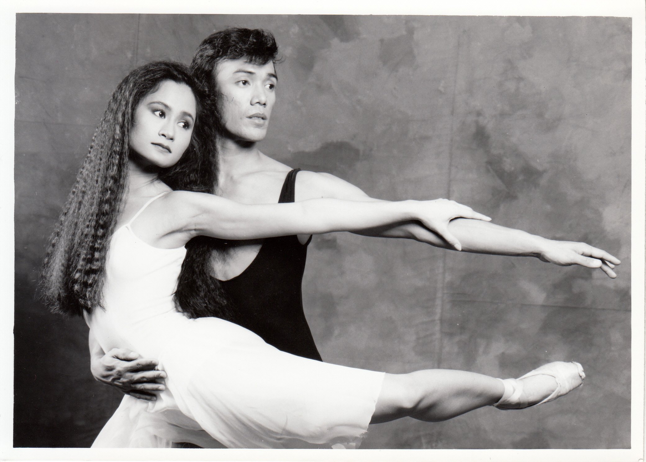    Publicity photo for Philippine Ballet Theater’s  Romeo and Juliet , with Osias Barroso, 1994. “My second Juliet was in the version of Atlanta Ballet’s Tom Pazik which was first choreographed on prima ballerina Maniya Barredo. I had grown up quite 