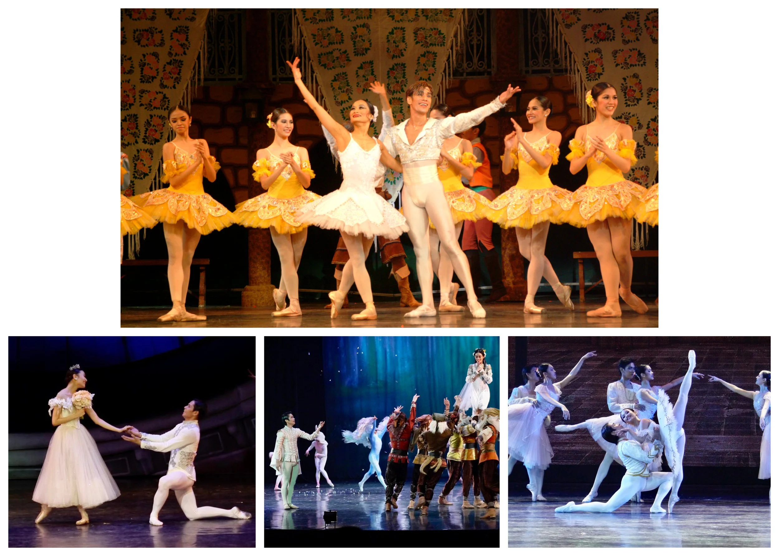 Walking down the aisle, ballet-style