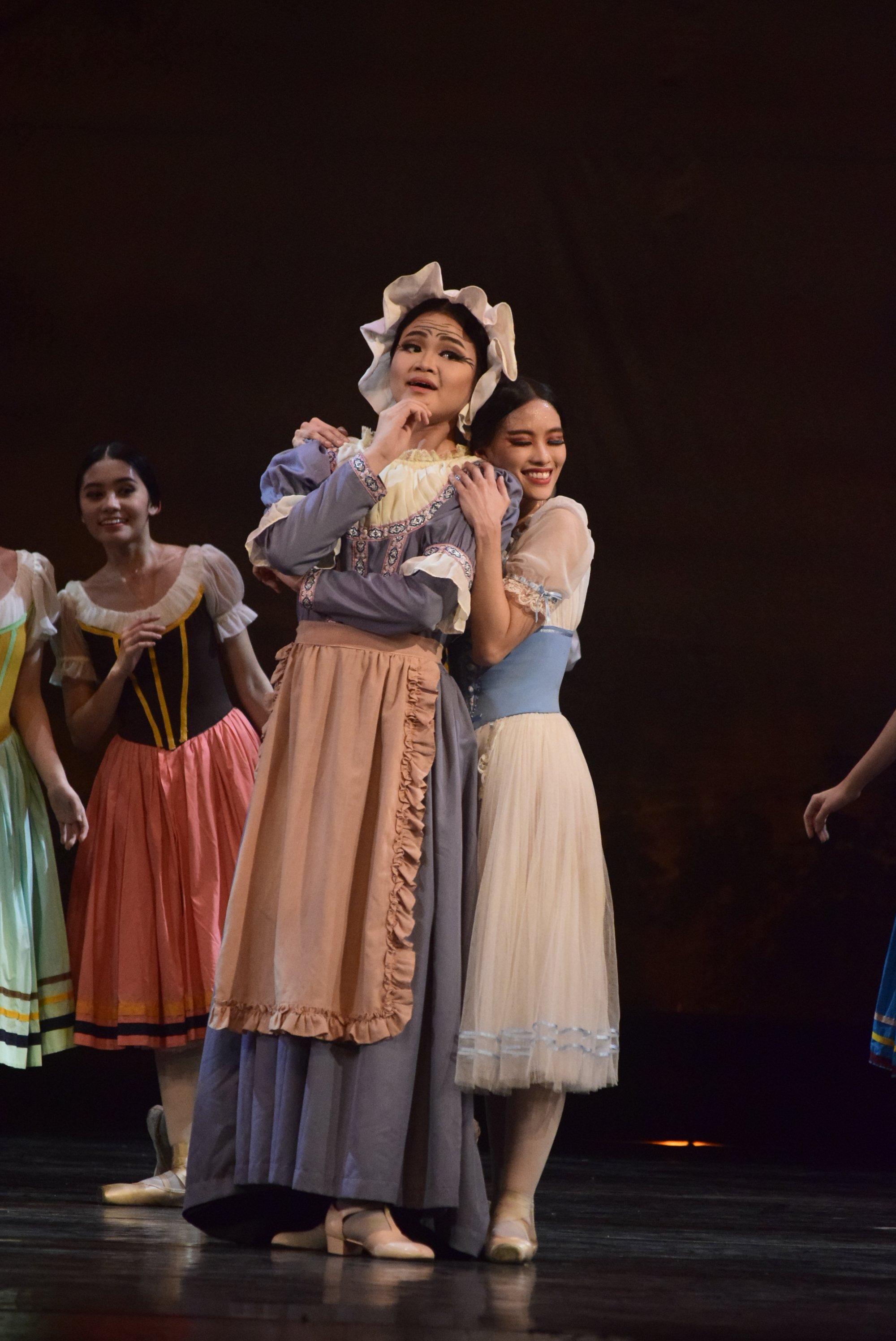    The close bond between Giselle (Joan Emery Sia) and her mother (Kong Ke Xin) is evident in this scene from  Giselle  (2019). The attentive mom is always there by her daughter’s side, making sure she doesn’t over-exert herself because of the young 