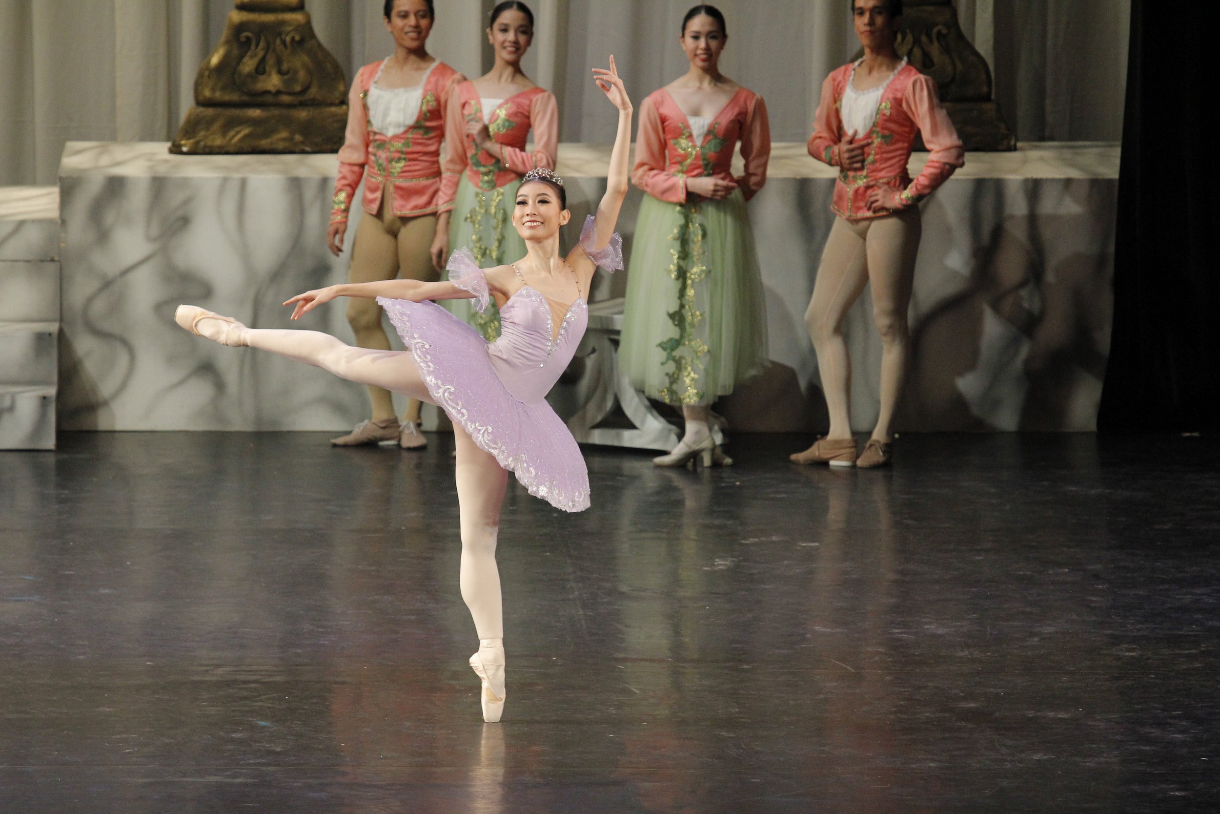    What else is the Lilac Fairy to wear but something in a color that’s dainty and demure befitting her name? The aptly named Violet Hong brings enchantment as she steps into this beloved role from  The Sleeping Beauty,  which is excerpted in Ballet 