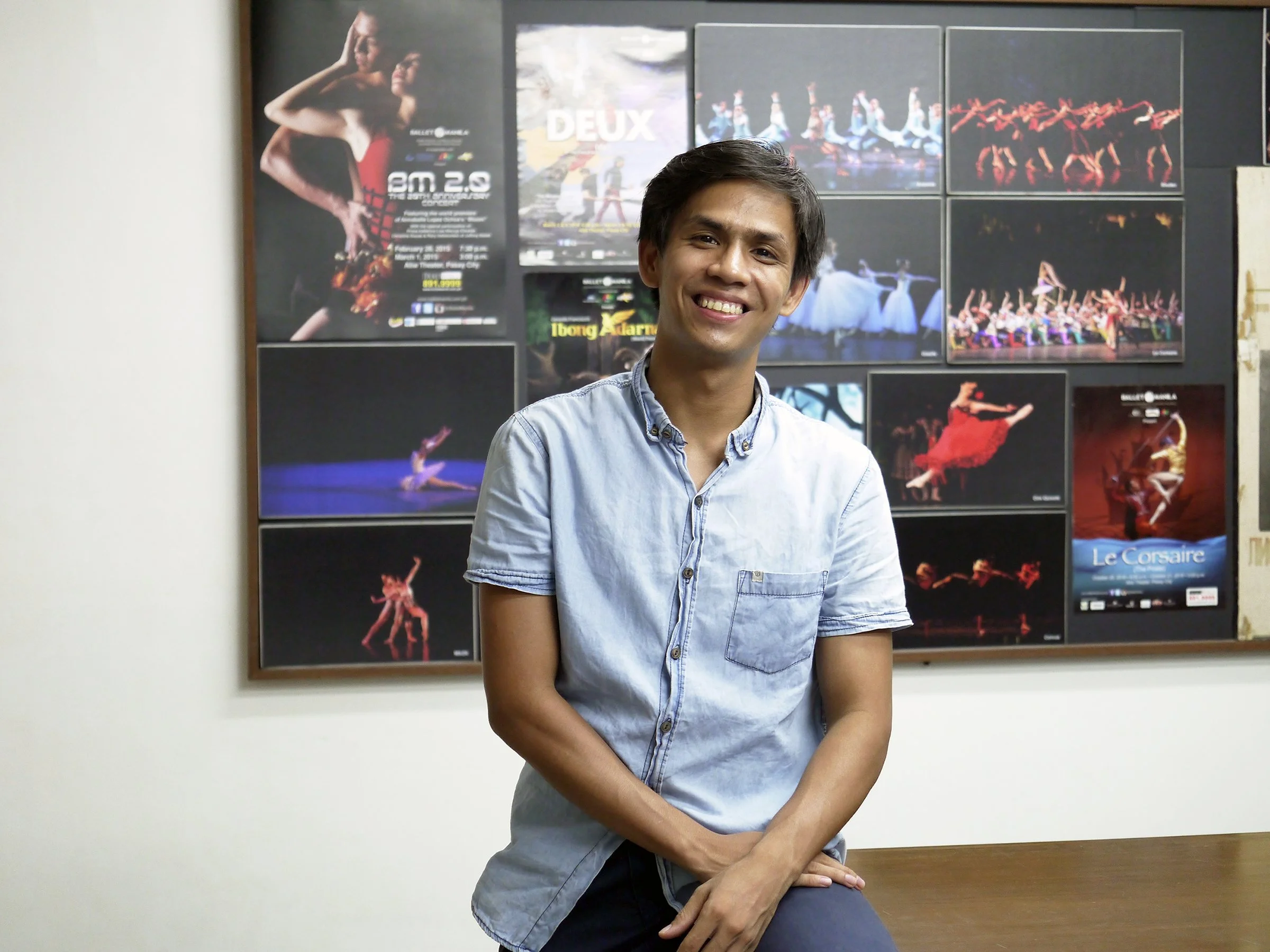 Raymond Salcedo dances to fulfill a promise