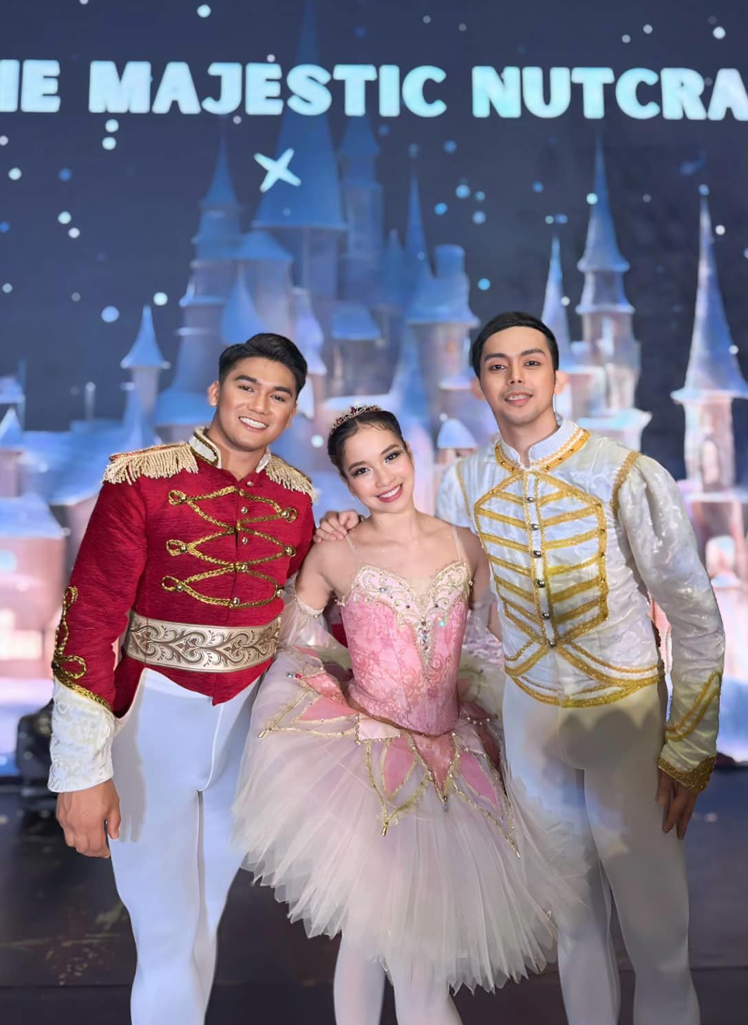   Guest artist King George Bueno, who played The Nutcracker in the Ballet Baguio show, described sharing the stage with Sean and Pearl as an exciting, joyous and memorable experience. Photo courtesy of King George Bueno  