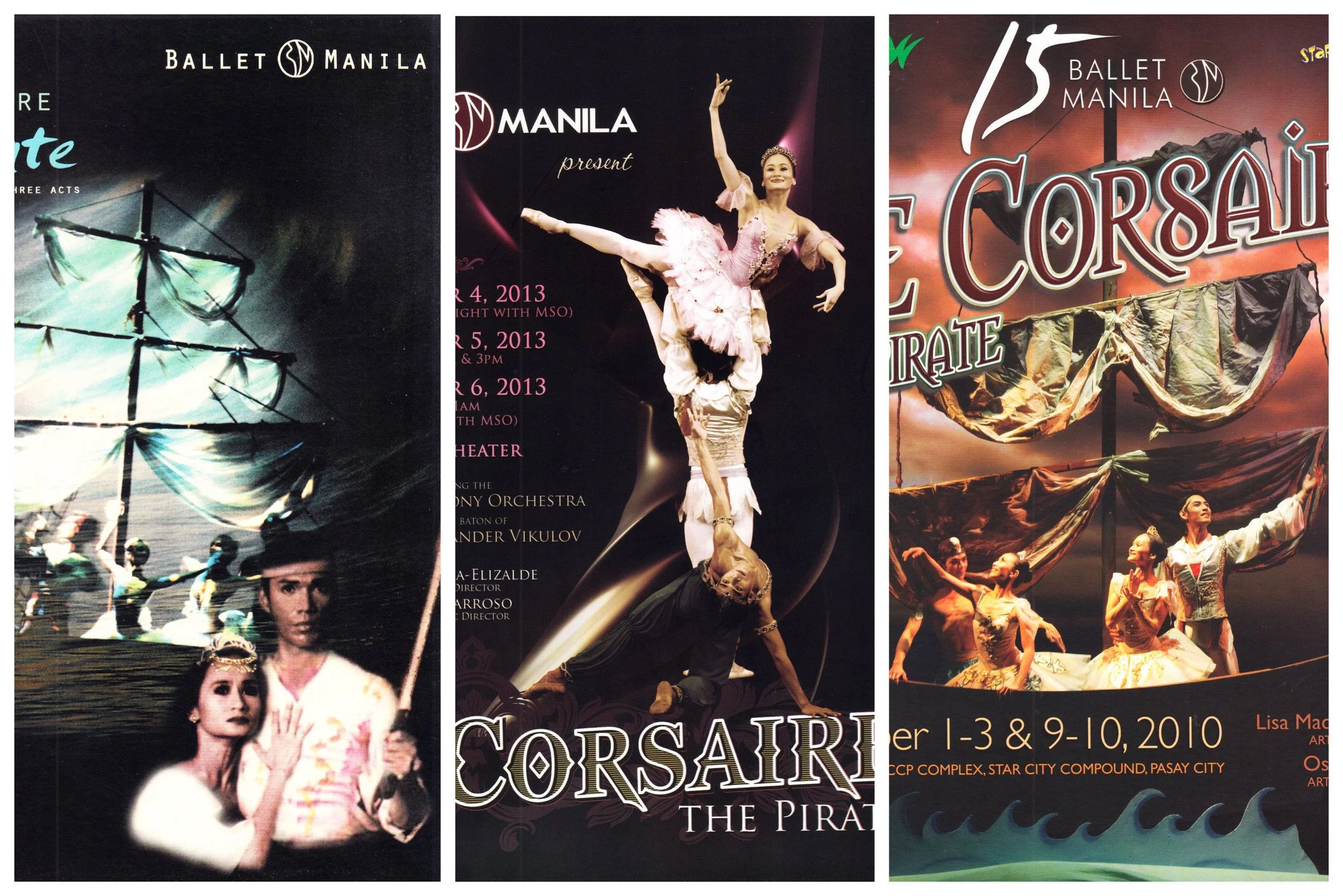 Ballet Manila’s Le Corsaire through the years