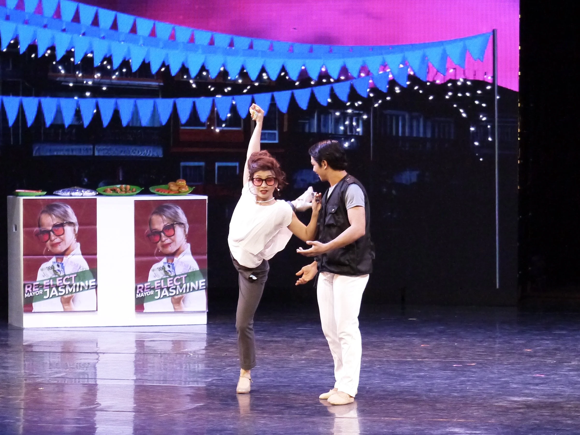    Martin Lawrance’s  Romeo &amp; Juliet  (2024) transports the Shakespearean tale to present-day Manila where Paris (Gerardo Francisco Jr.) gets the all-out support of his mother (Jasmine Pia Dames)—the influential town mayor running for re-election