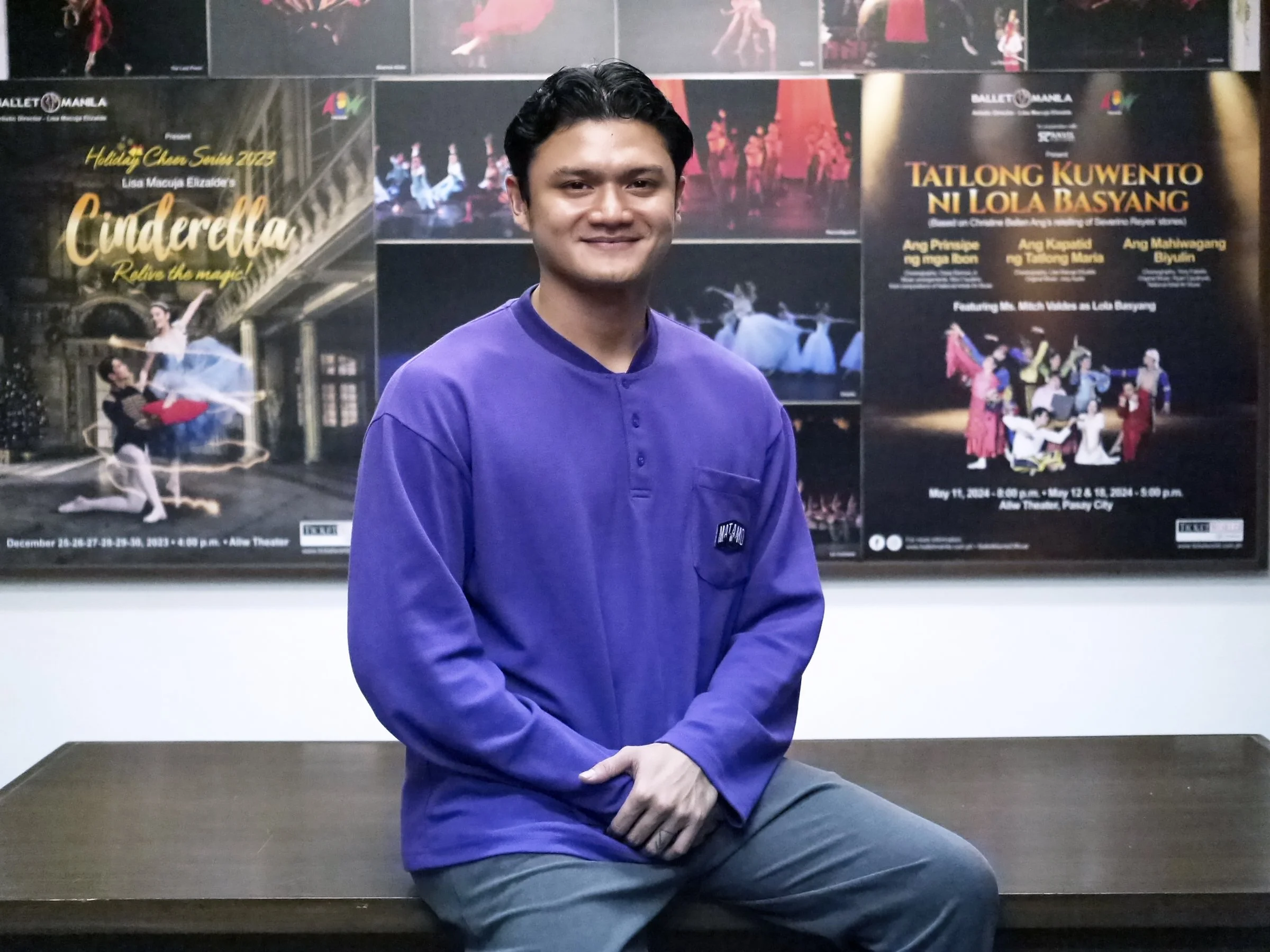 Sidelined by an injury, principal dancer Joshua Enciso chooses to be hopeful