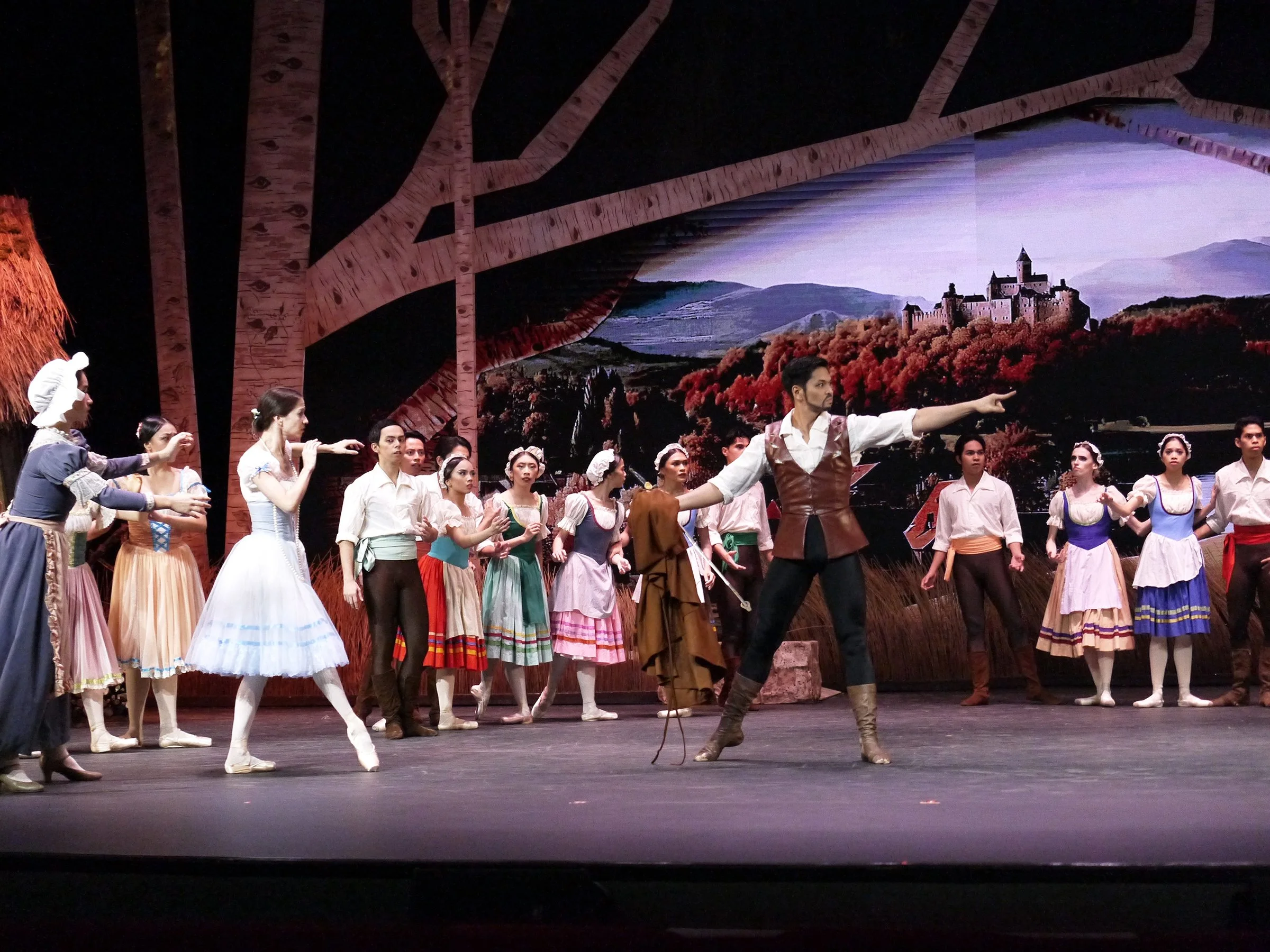    Hilarion in  Giselle  (2024). The gamekeeper’s love for peasant girl Giselle (Renata Shakirova) is unrequited as she only has eyes for Albrecht. Sneaking into Albrecht’s hut, his suspicions are confirmed when he finds a sword and a cape that revea