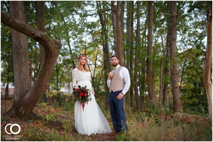Jessica + Jamie / Downtown Woodstock Georgia Wedding