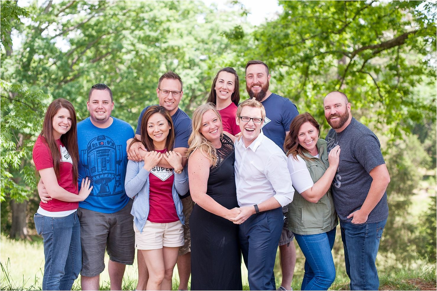 Our small group from 2016. I haven't gotten a hold of this year's! DOH! 