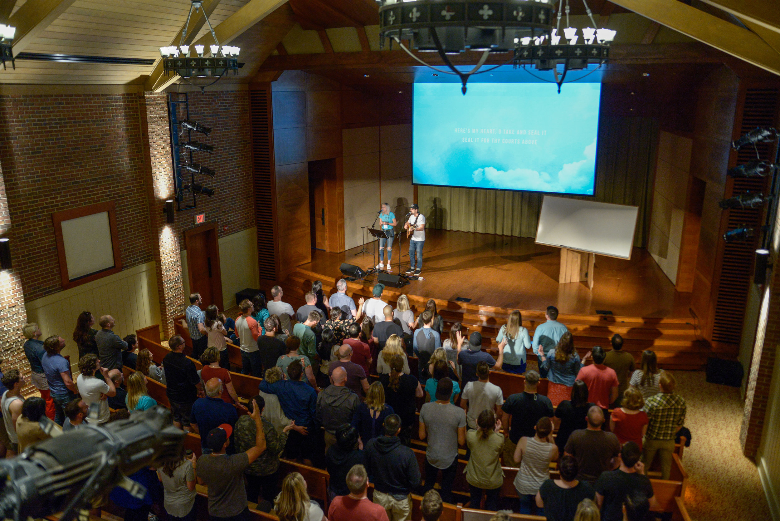 There's nothing better than God's children gathered to worship His name. Photo credit - Allen and Carol Photography 