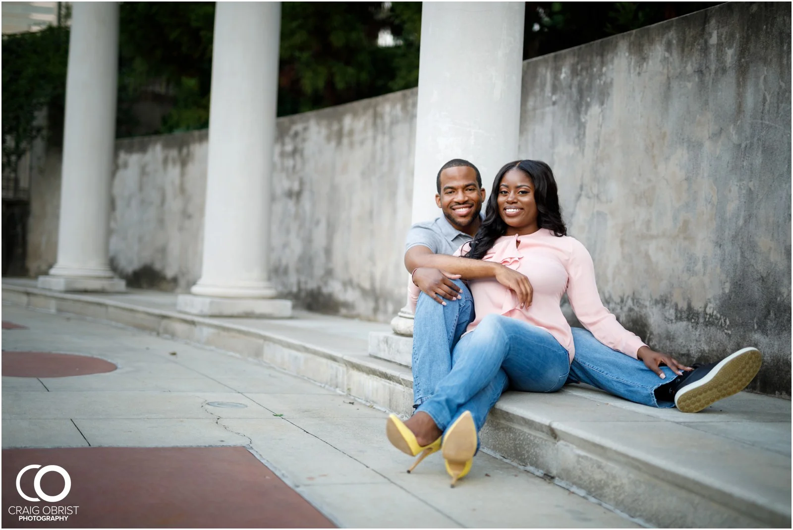 High Museum Atlanta Atlantic Station Engagement Portraits_0026.jpg