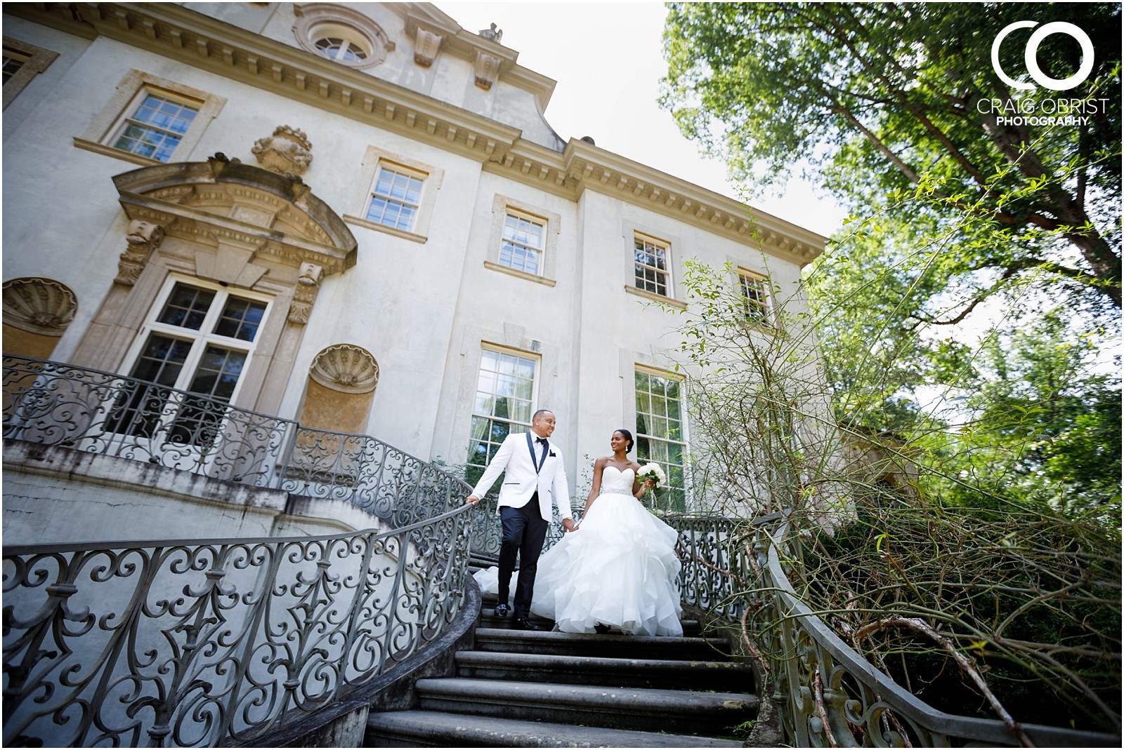 Swan House Atlanta History Center Wedding Portraits Luxury_0022.jpg