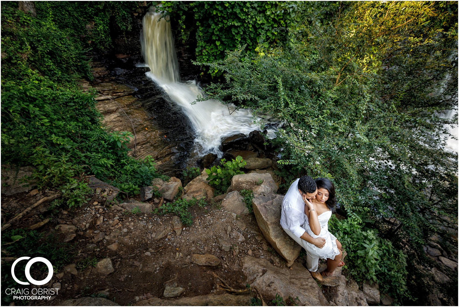 Roswell Mill Engagement Portraits Atlanta Waterfall_0009.jpg