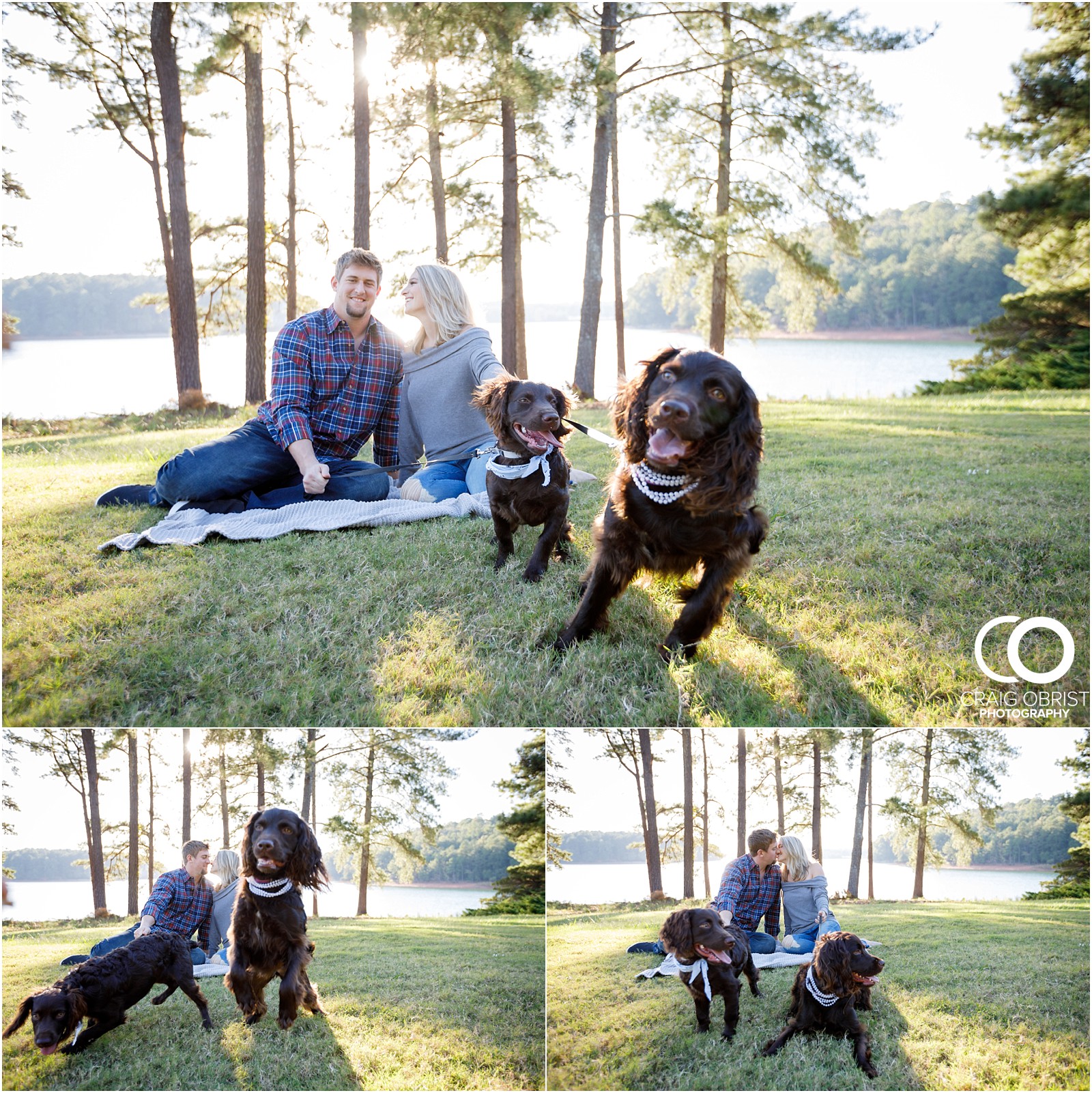 Lake Lanier Chevelle Atlanta Falcons Engagement Portraits_0003.jpg