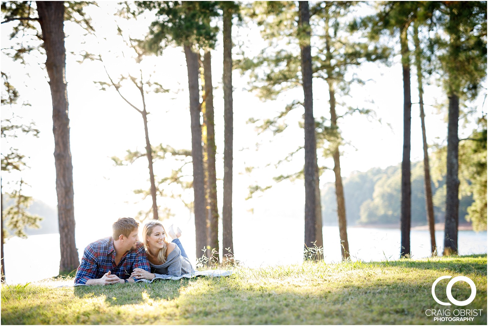 Lake Lanier Chevelle Atlanta Falcons Engagement Portraits_0014.jpg