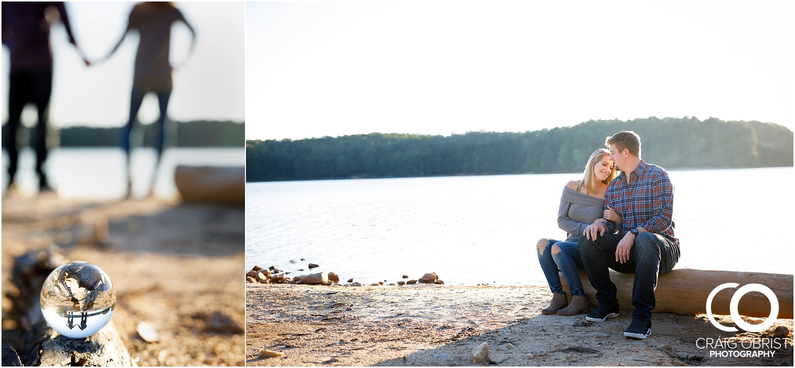 Lake Lanier Chevelle Atlanta Falcons Engagement Portraits_0020.jpg