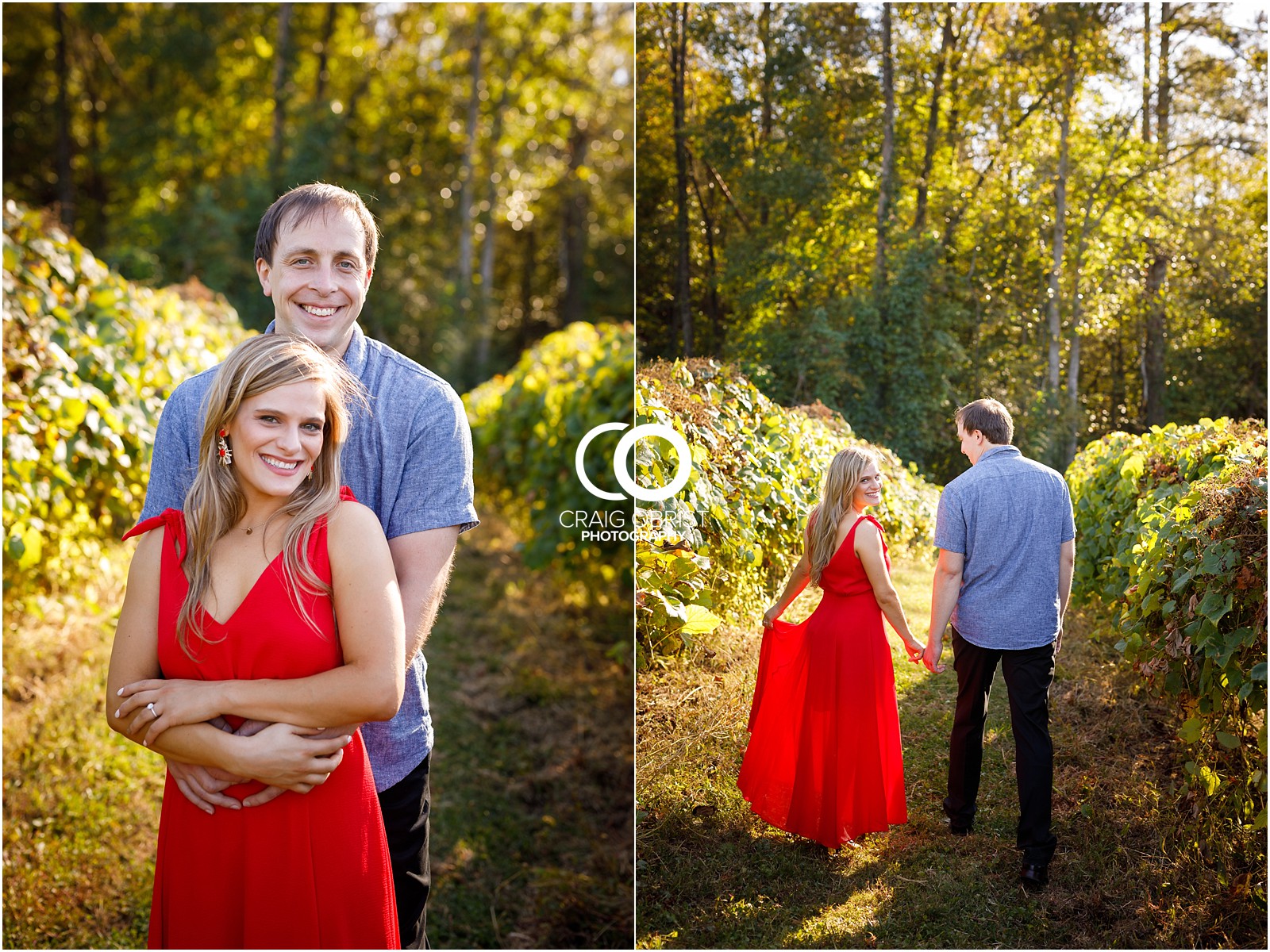 sunflowers fields north georgia engagement portraits wine vineyard_0011.jpg