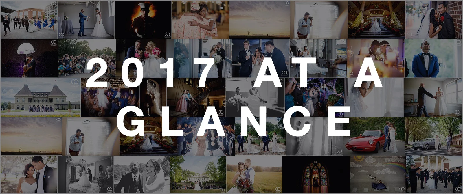 2017 Weddings at a Glance