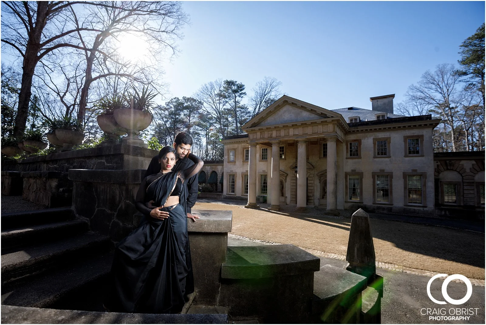 Swan House Atlanta History Center Engagement Portraits_0007.jpg