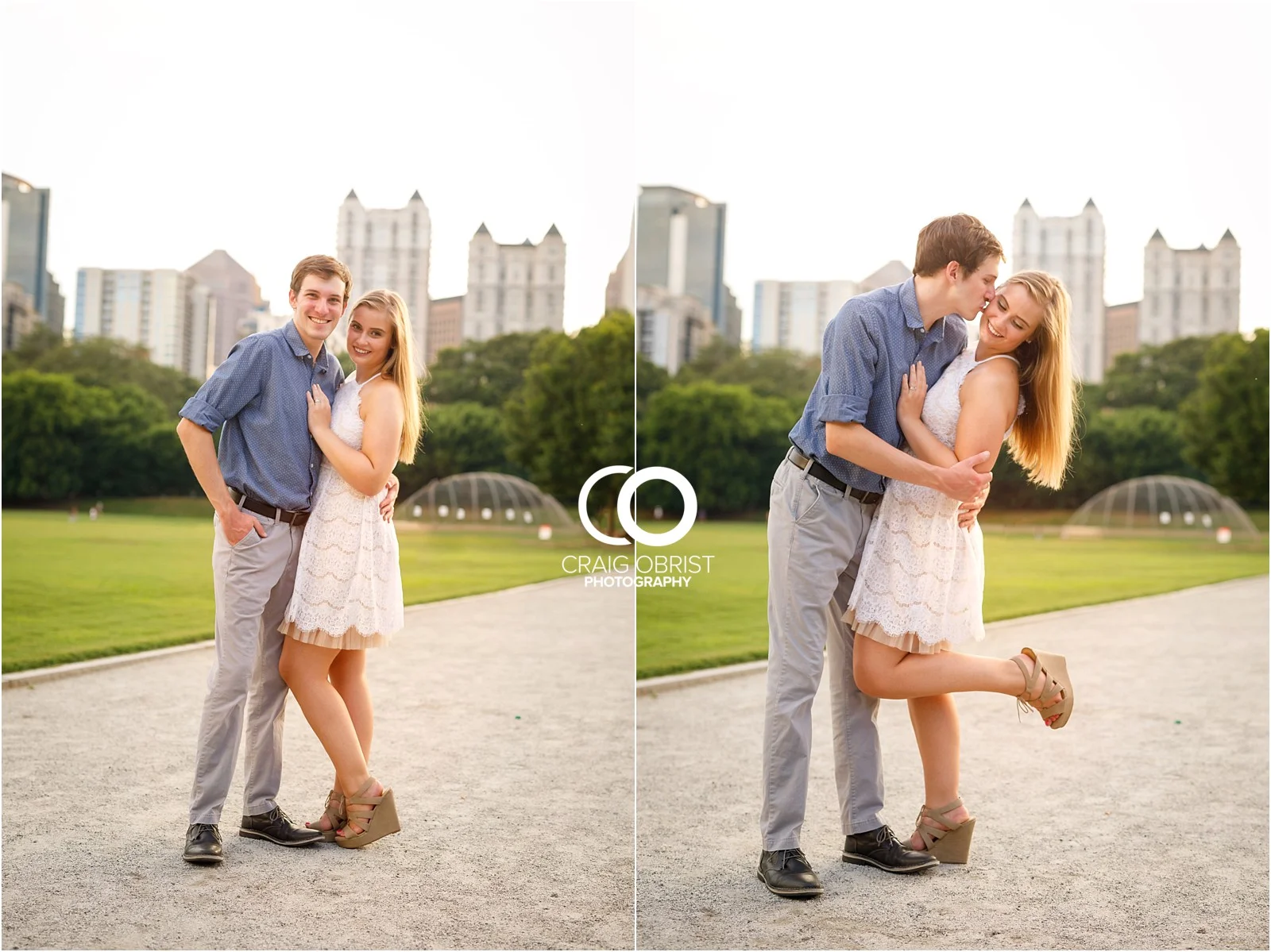 Piedmont park engagement wedding portraits Atlanta Skyline_0019.jpg