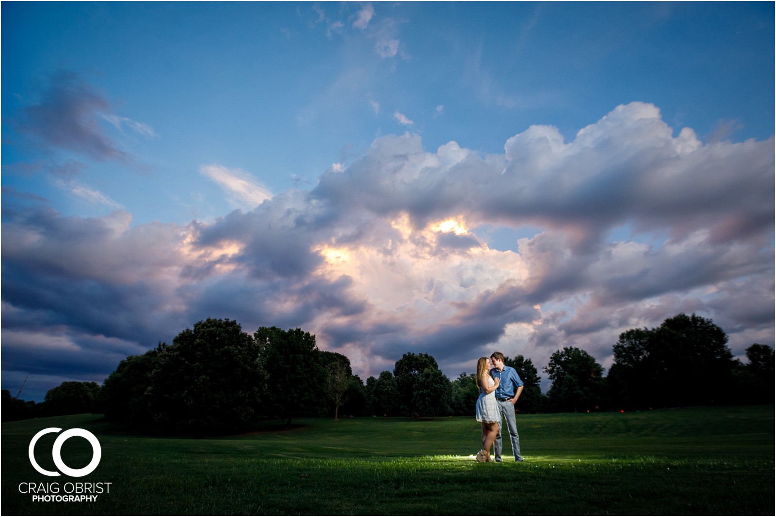 Piedmont park engagement wedding portraits Atlanta Skyline_0023.jpg