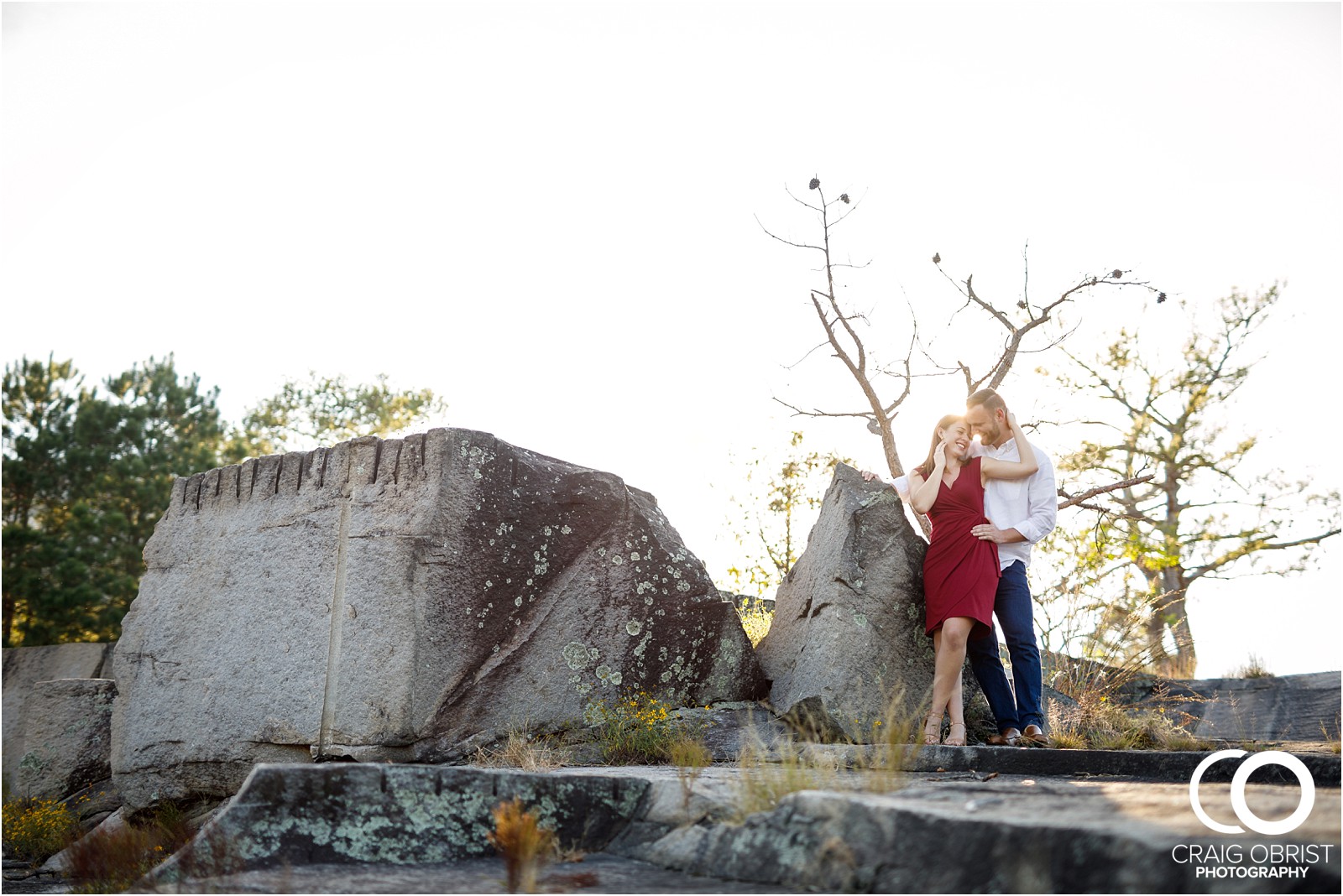 Stone Mountain Park Georgia Engagement Portraits_0005.jpg