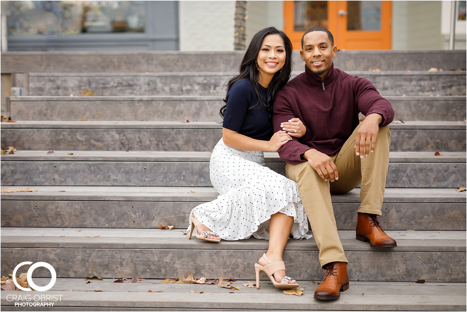 Downtown Duluth Atlanta Skyline Engagement Portraits_0001.jpg