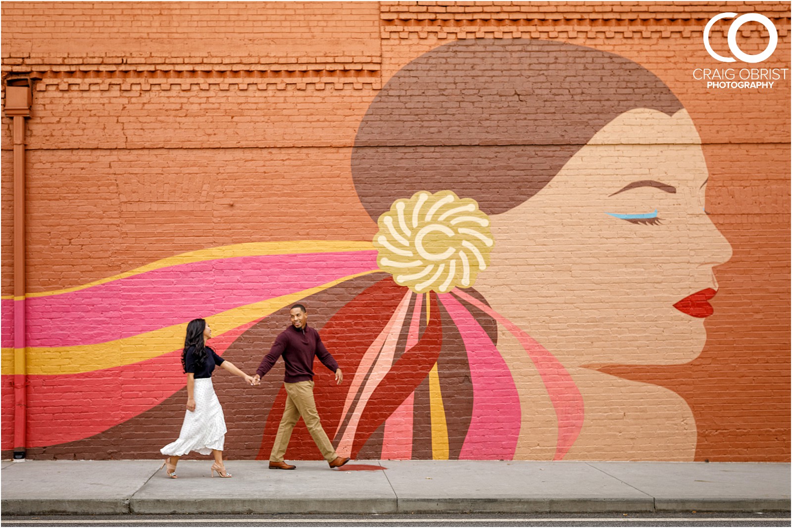 Downtown Duluth Atlanta Skyline Engagement Portraits_0006.jpg