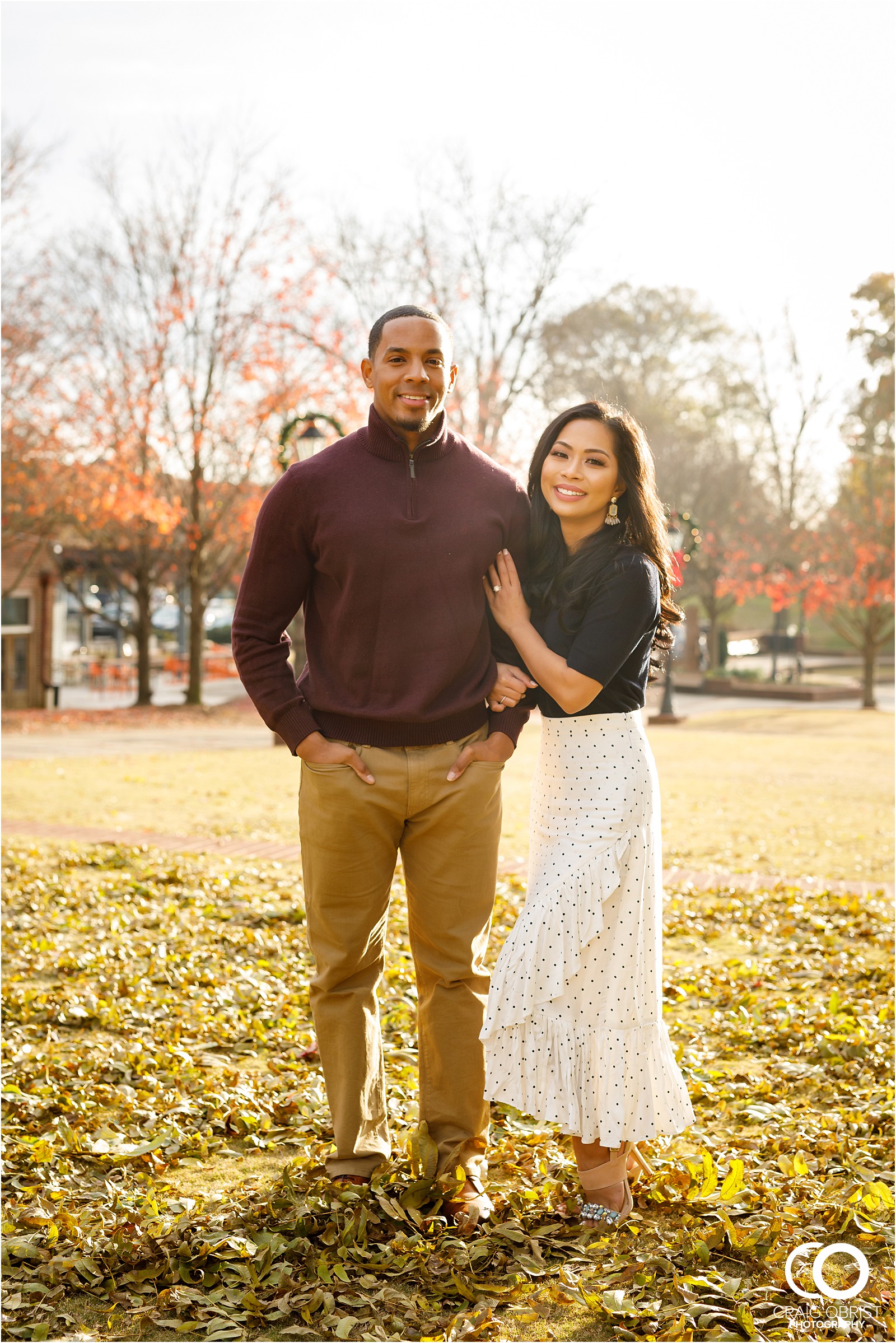 Downtown Duluth Atlanta Skyline Engagement Portraits_0010.jpg