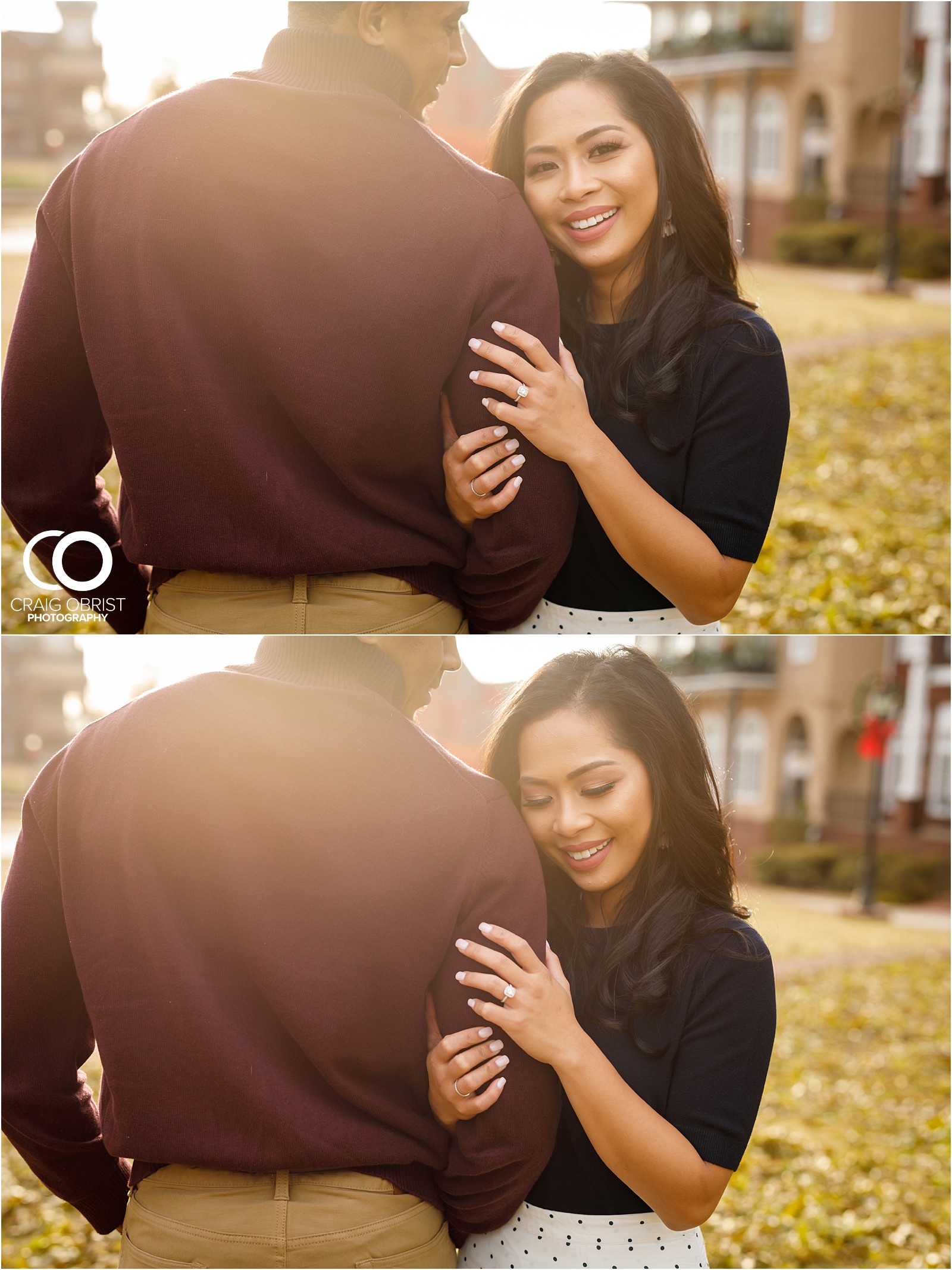 Downtown Duluth Atlanta Skyline Engagement Portraits_0011.jpg