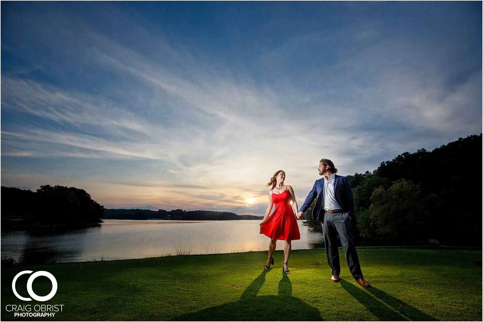 Lake Lanier Islands Engagement Wedding Portraits Dock_0020.jpg