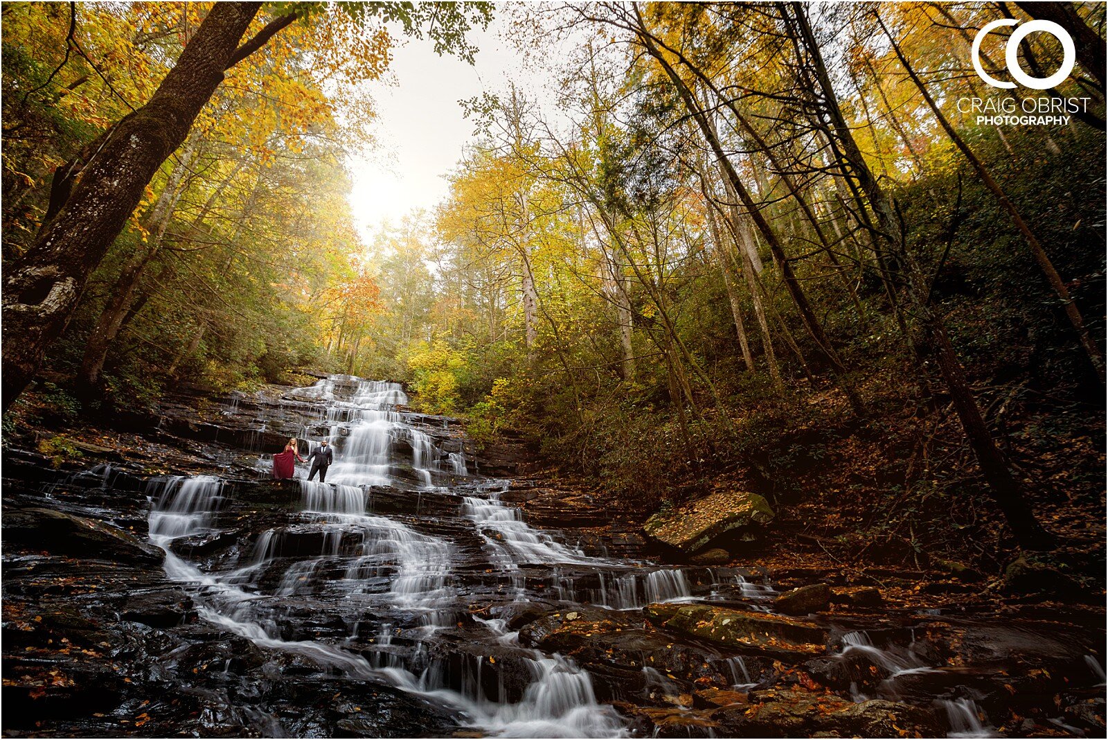 Waterfall North Georgia Engagement Portraits Wedding_0036.jpg