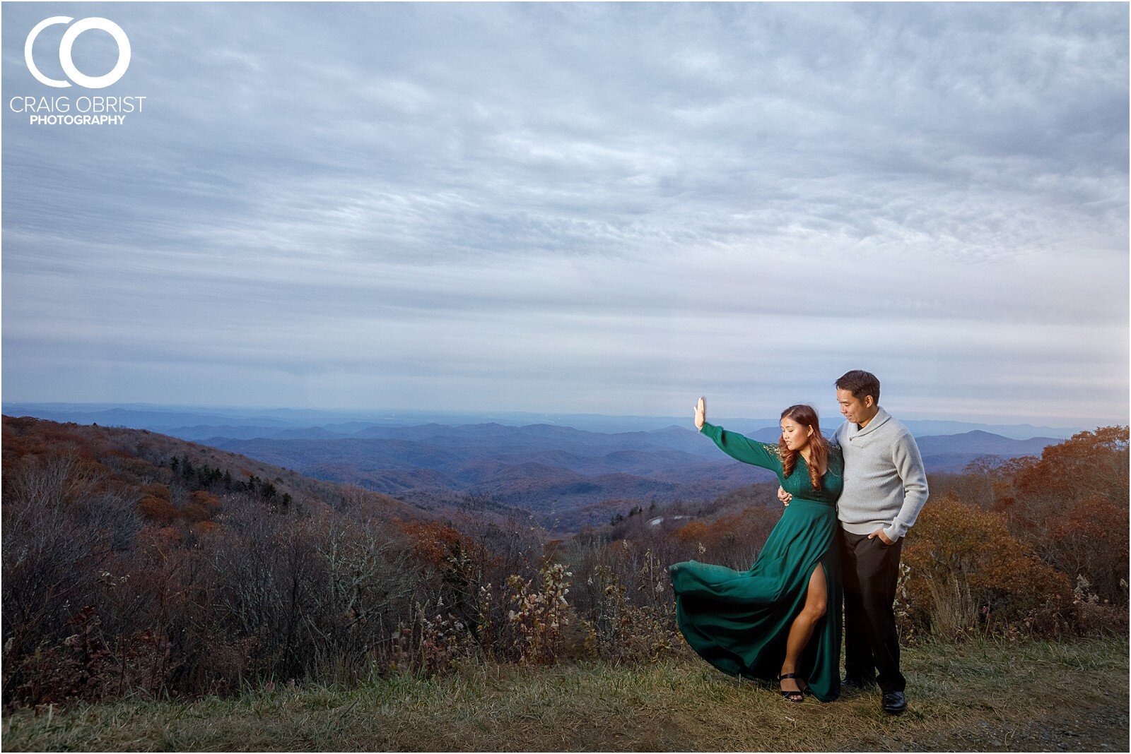 The Biltmore Estate Asheville Mountain Sunset North Carolina Wedding Engagement35.jpg