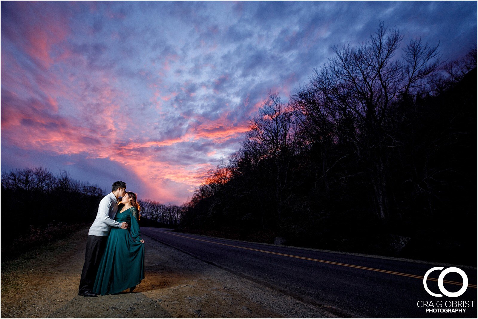 The Biltmore Estate Asheville Mountain Sunset North Carolina Wedding Engagement40.jpg