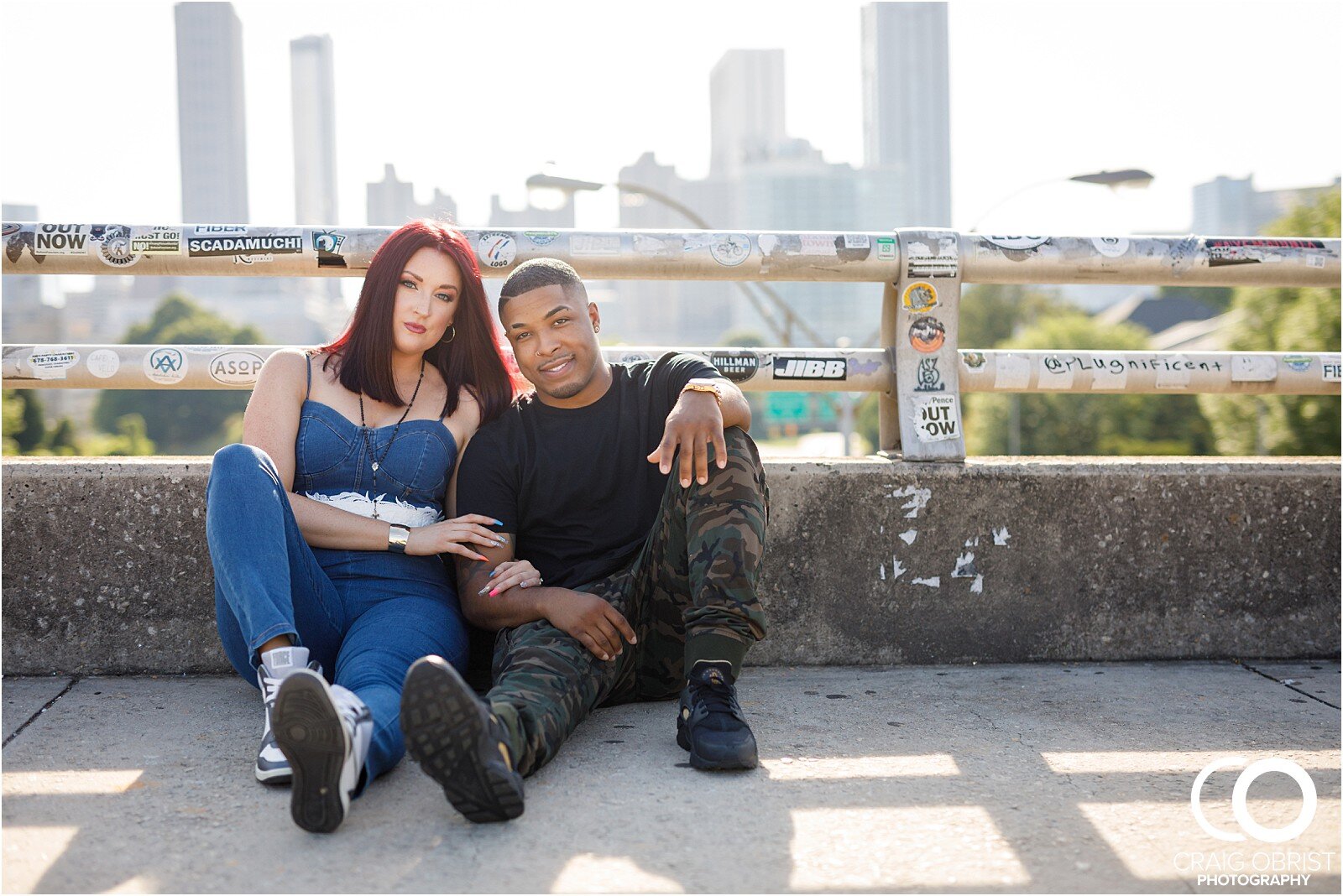 Jackson St Bridge Outcast Mural Atlanta Skyline Portraits Engagement_0004.jpg