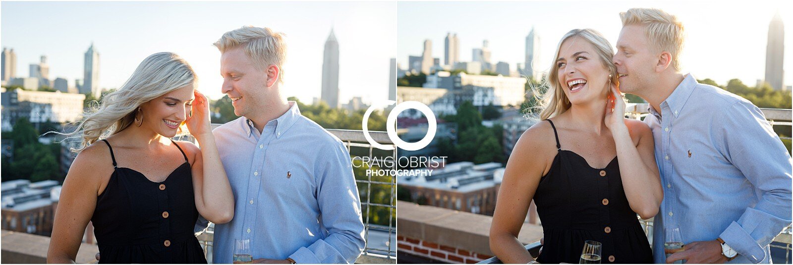 Cator Woolford Ponce city market rooftop sunset engagement portraits atlanta_0039.jpg
