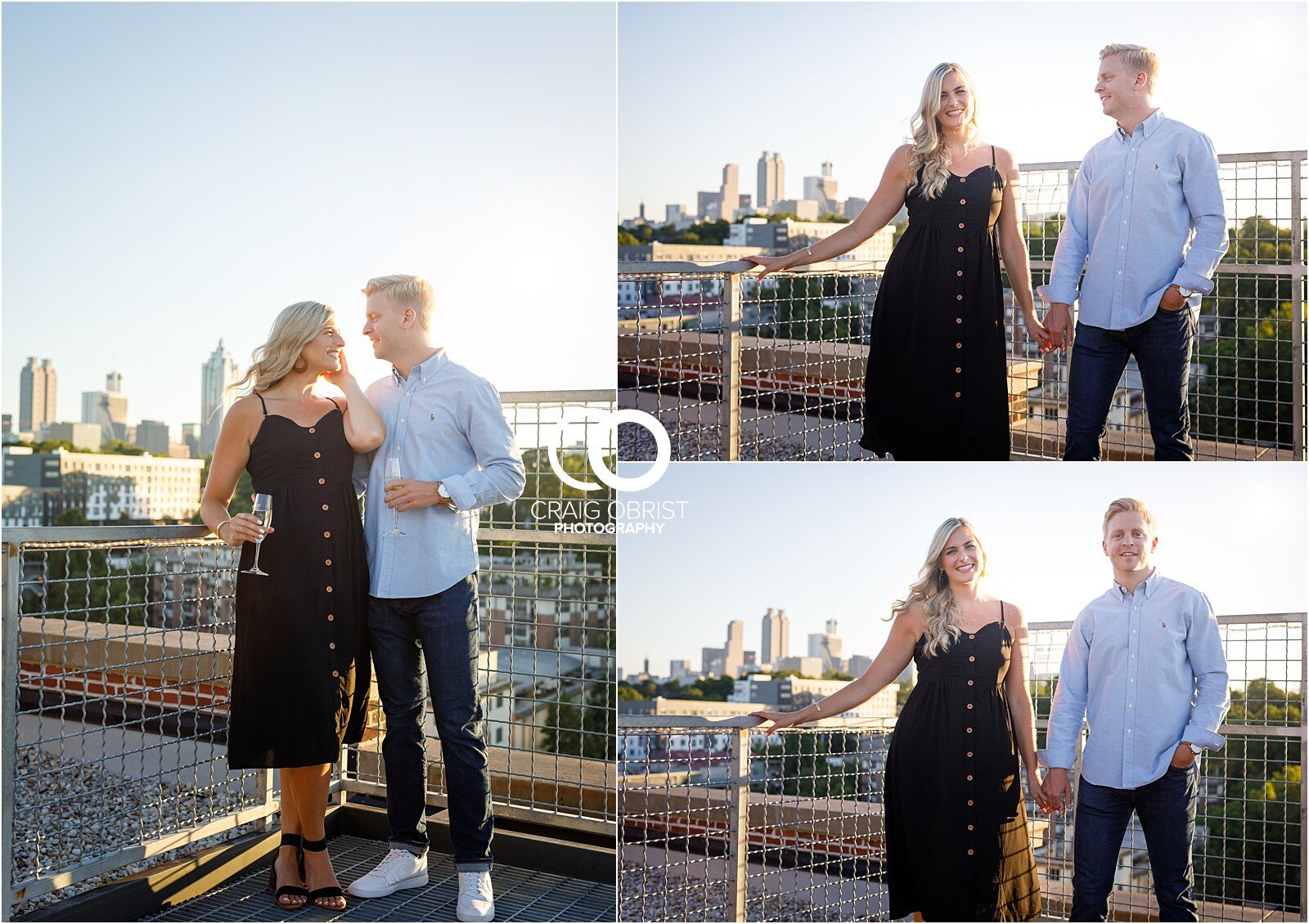 Cator Woolford Ponce city market rooftop sunset engagement portraits atlanta_0040.jpg