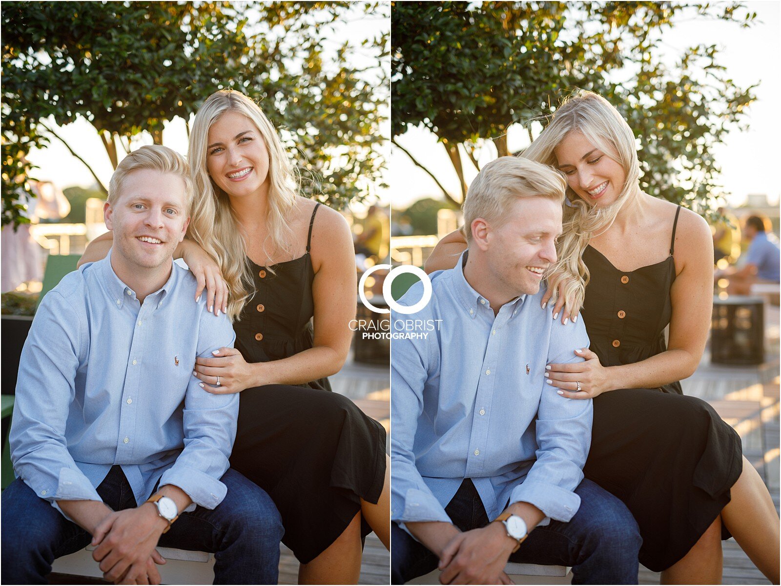 Cator Woolford Ponce city market rooftop sunset engagement portraits atlanta_0049.jpg