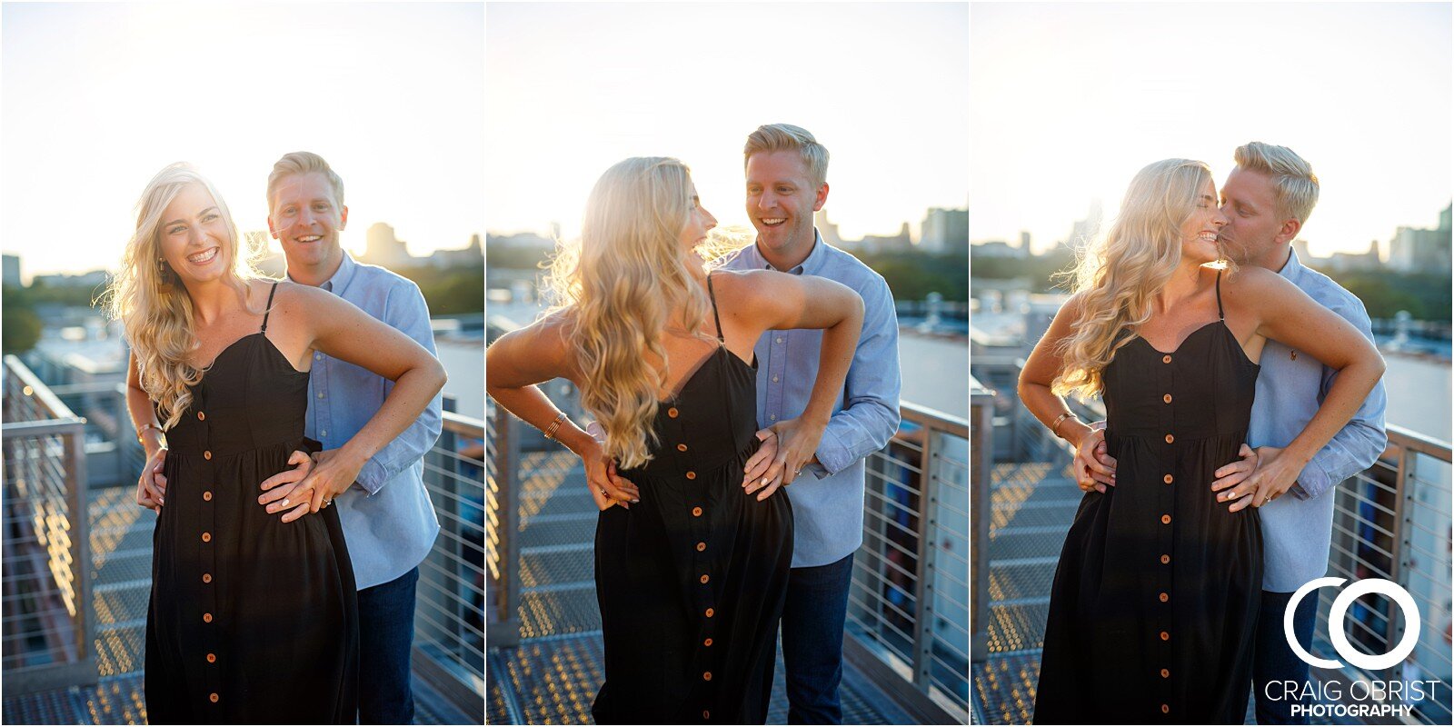 Cator Woolford Ponce city market rooftop sunset engagement portraits atlanta_0051.jpg