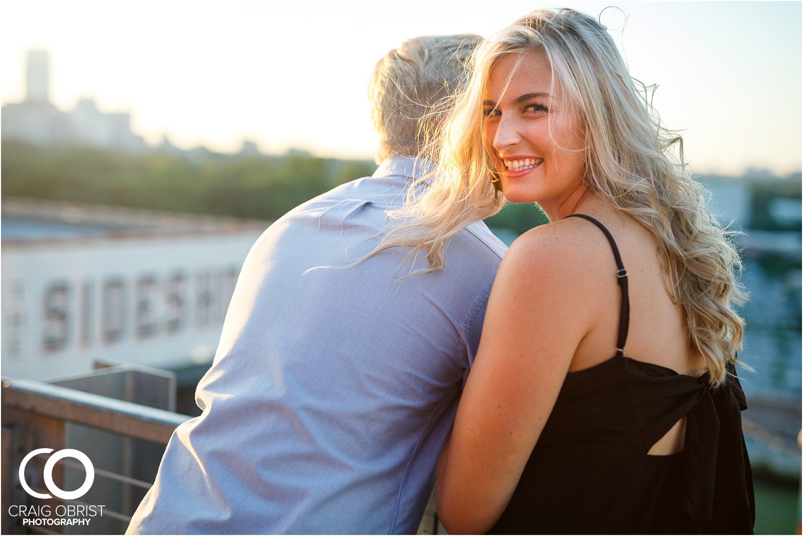Cator Woolford Ponce city market rooftop sunset engagement portraits atlanta_0052.jpg