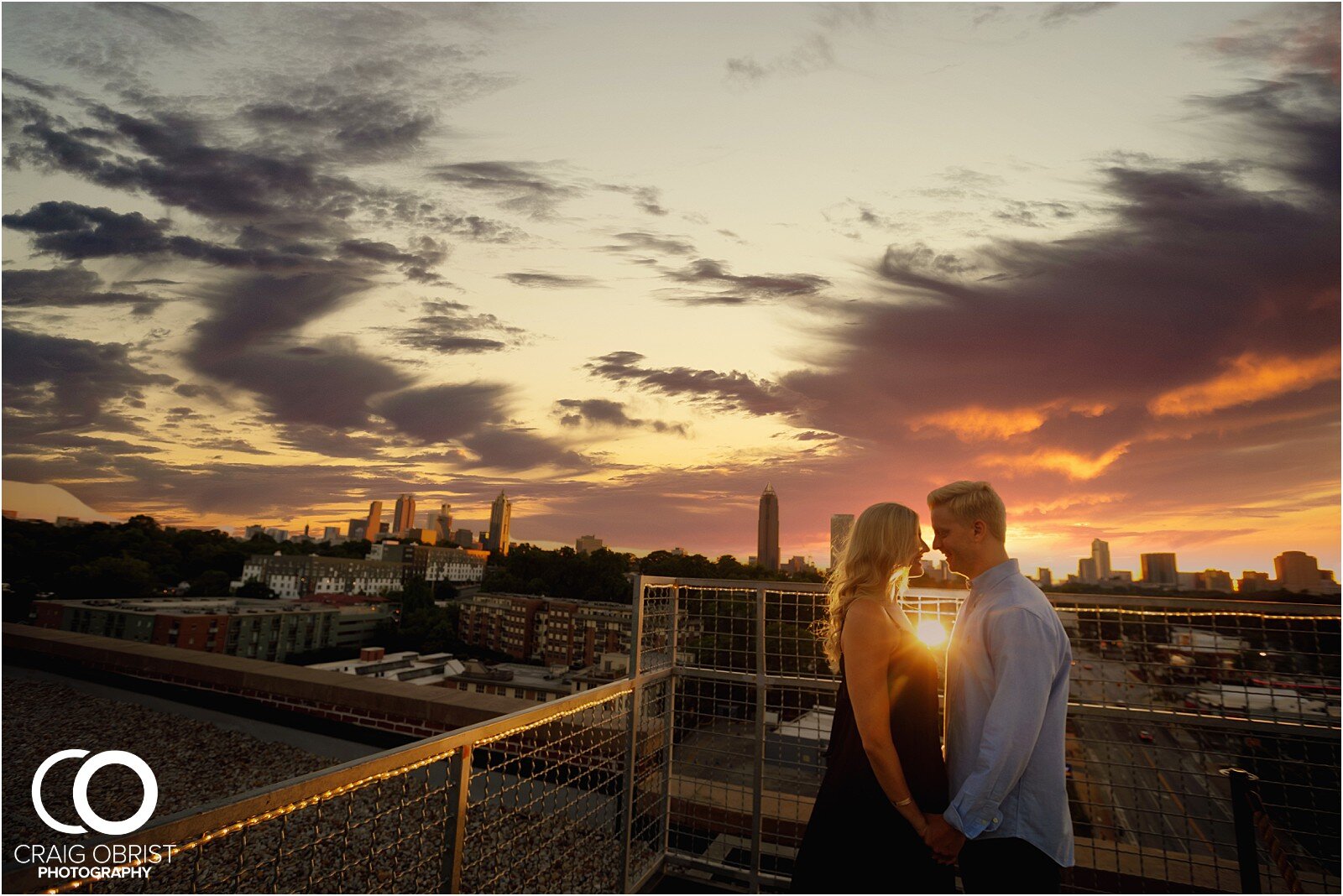 Cator Woolford Ponce city market rooftop sunset engagement portraits atlanta_0056.jpg