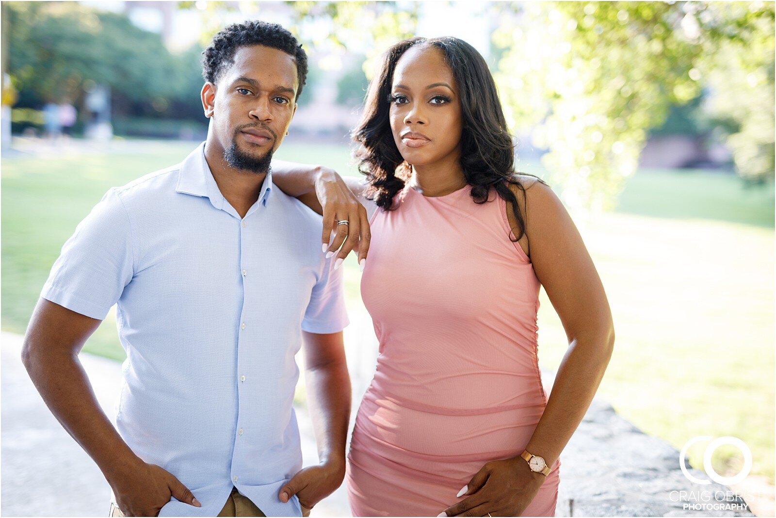 The Avalon Grand Hyatt Buckhead Engagement Portraits Atlanta_0024.jpg