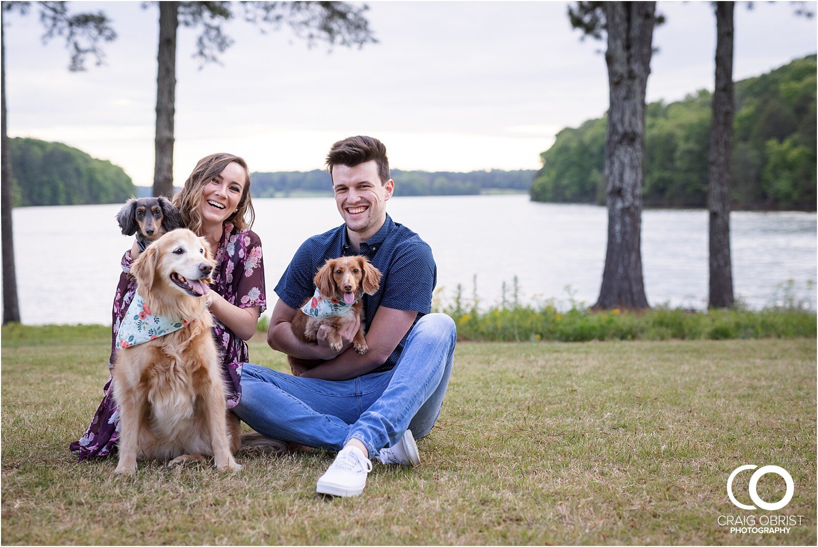 Lake Lanier Engagement Portraits Sunset Georgia_0004.jpg