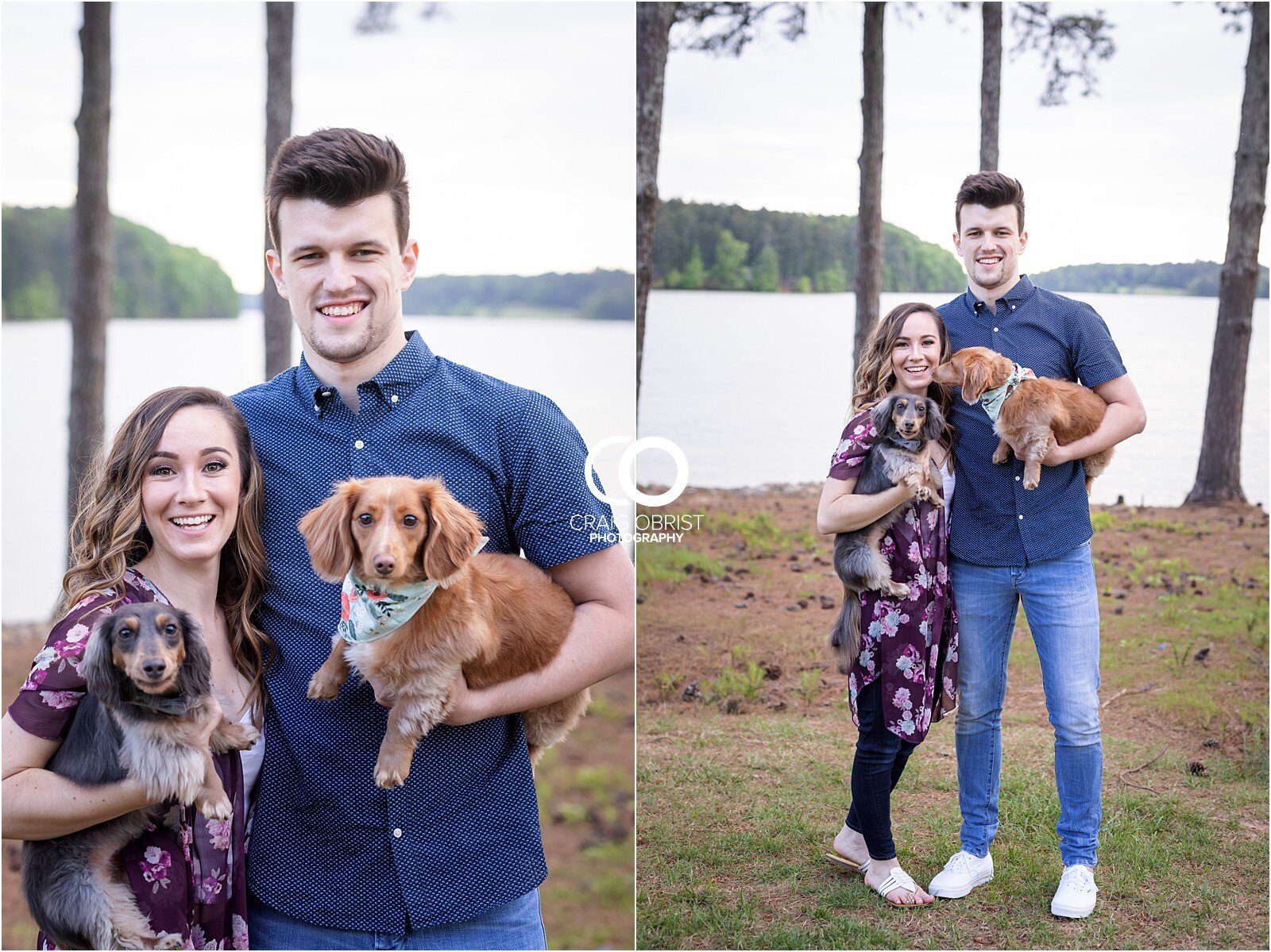 Lake Lanier Engagement Portraits Sunset Georgia_0006.jpg