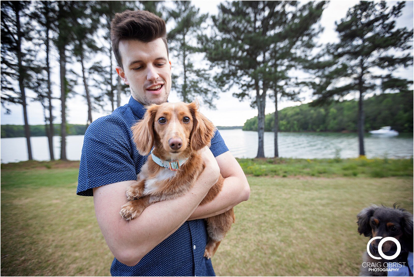 Lake Lanier Engagement Portraits Sunset Georgia_0010.jpg