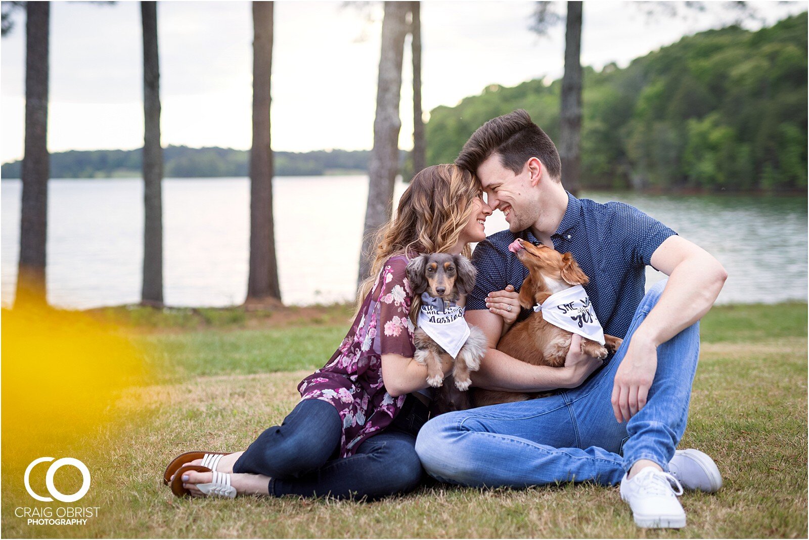 Lake Lanier Engagement Portraits Sunset Georgia_0013.jpg